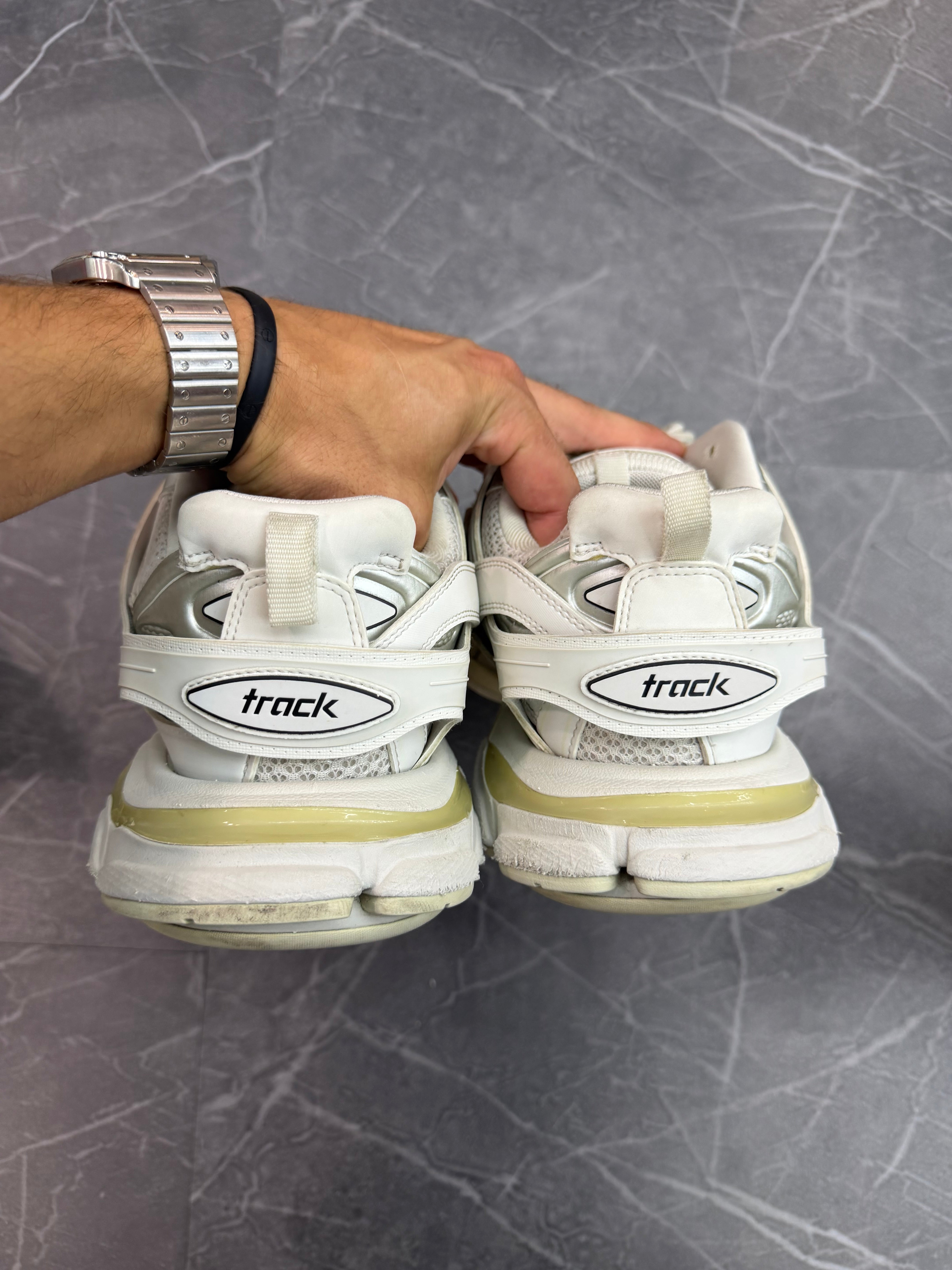 Balenciaga Track Low “All White”