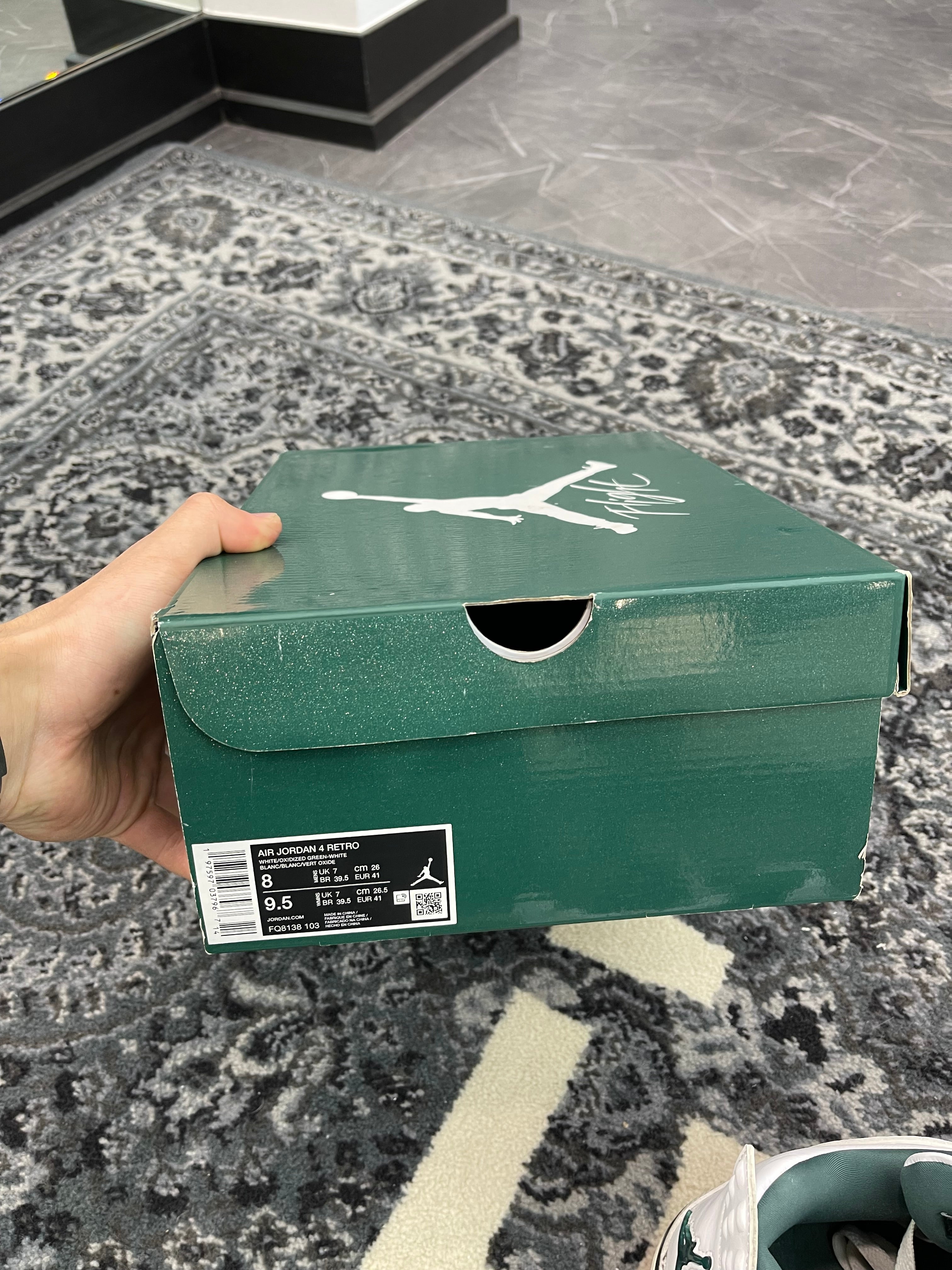 Jordan 4 “Oxidized Green”