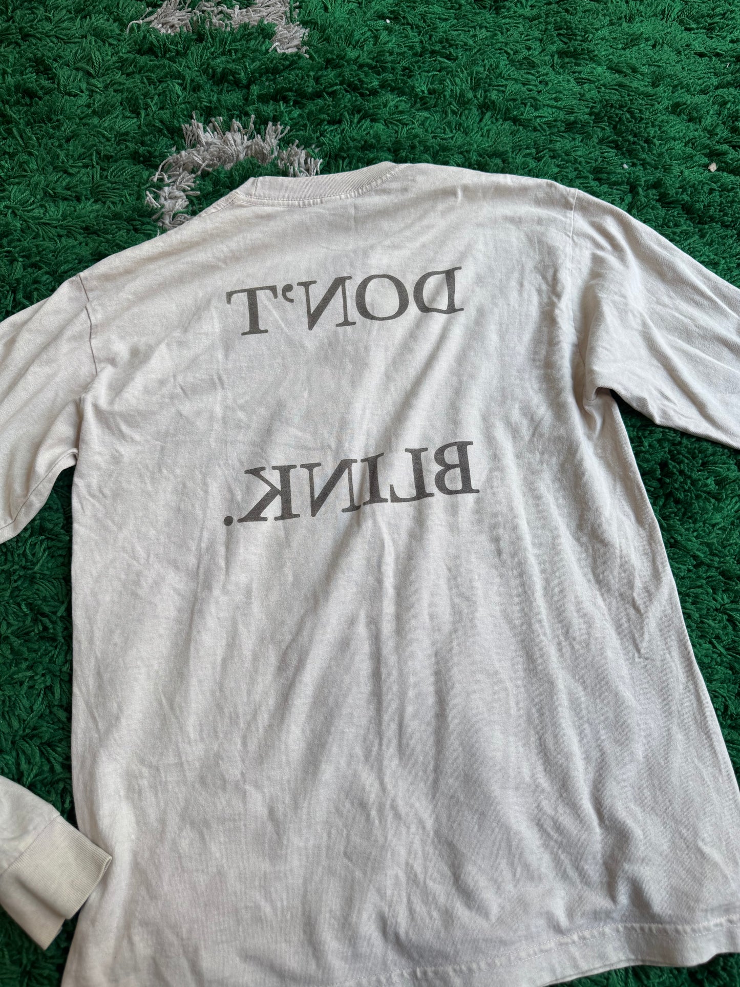 Travis Scott Utopia L/S Tee Don’t Blink “Cream”