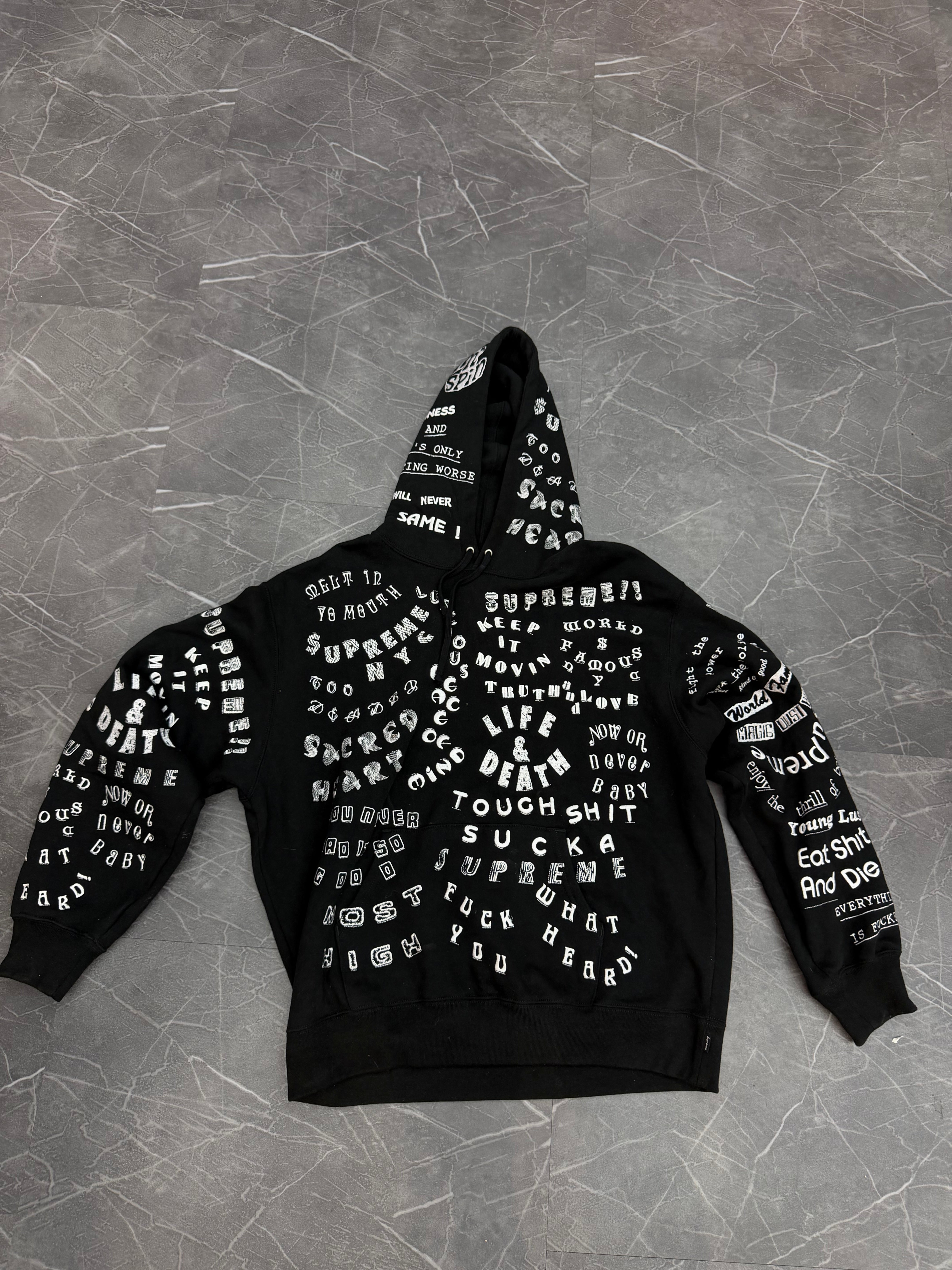 Supreme Hoodie “Too Deadly”