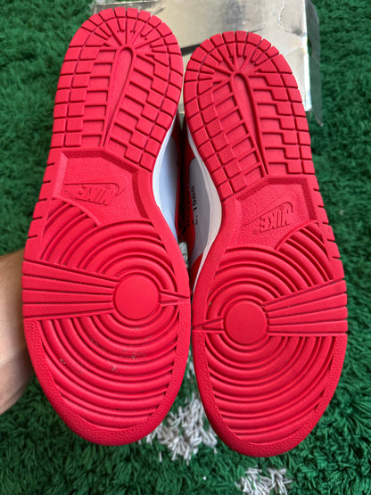 Nike Dunk Low Off White “University Red”