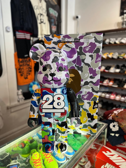 Bearbrick 1000% x BAPE 28th Anniversary #1