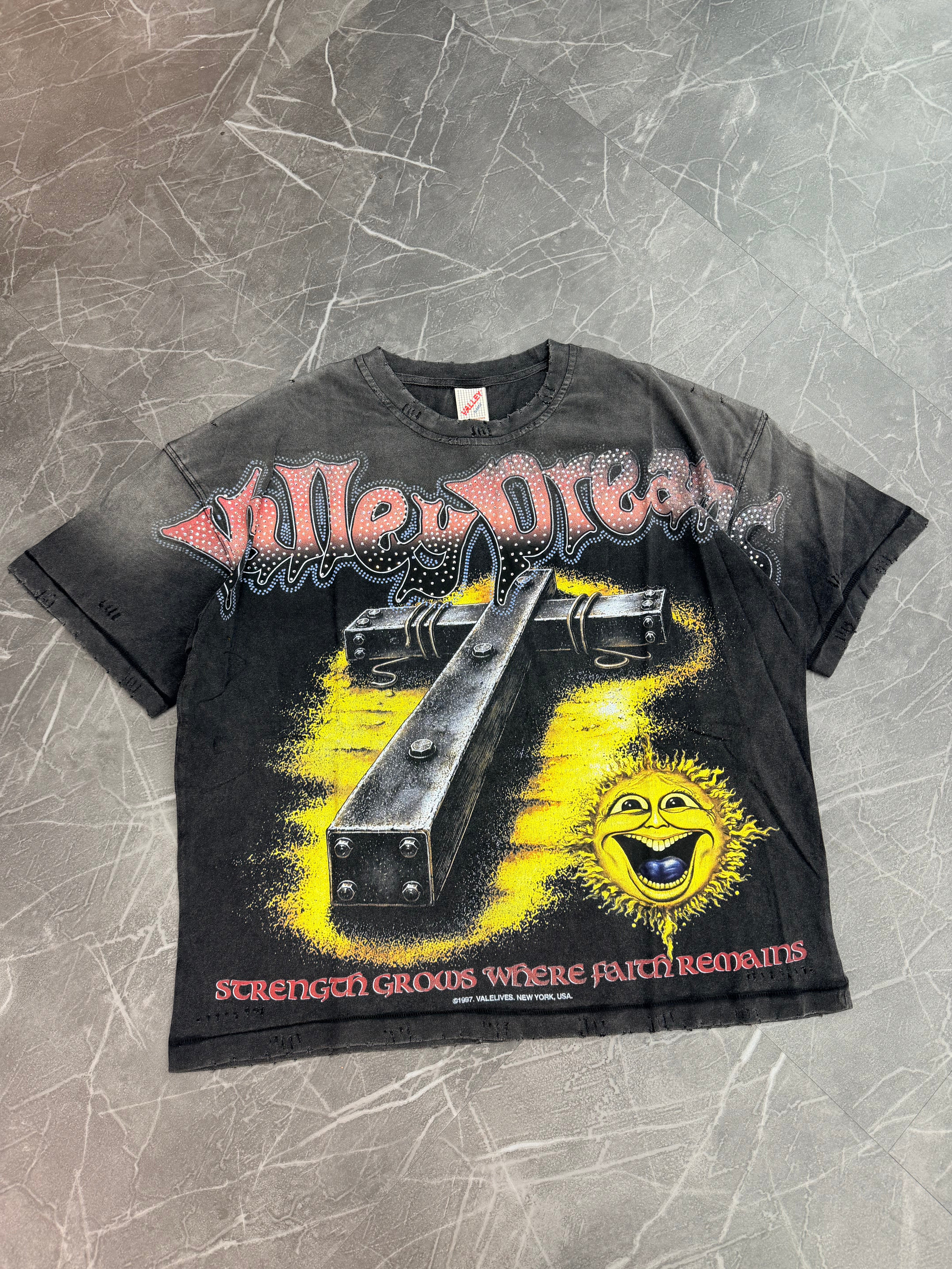 Vale Forever Iron Cross Bling Tee