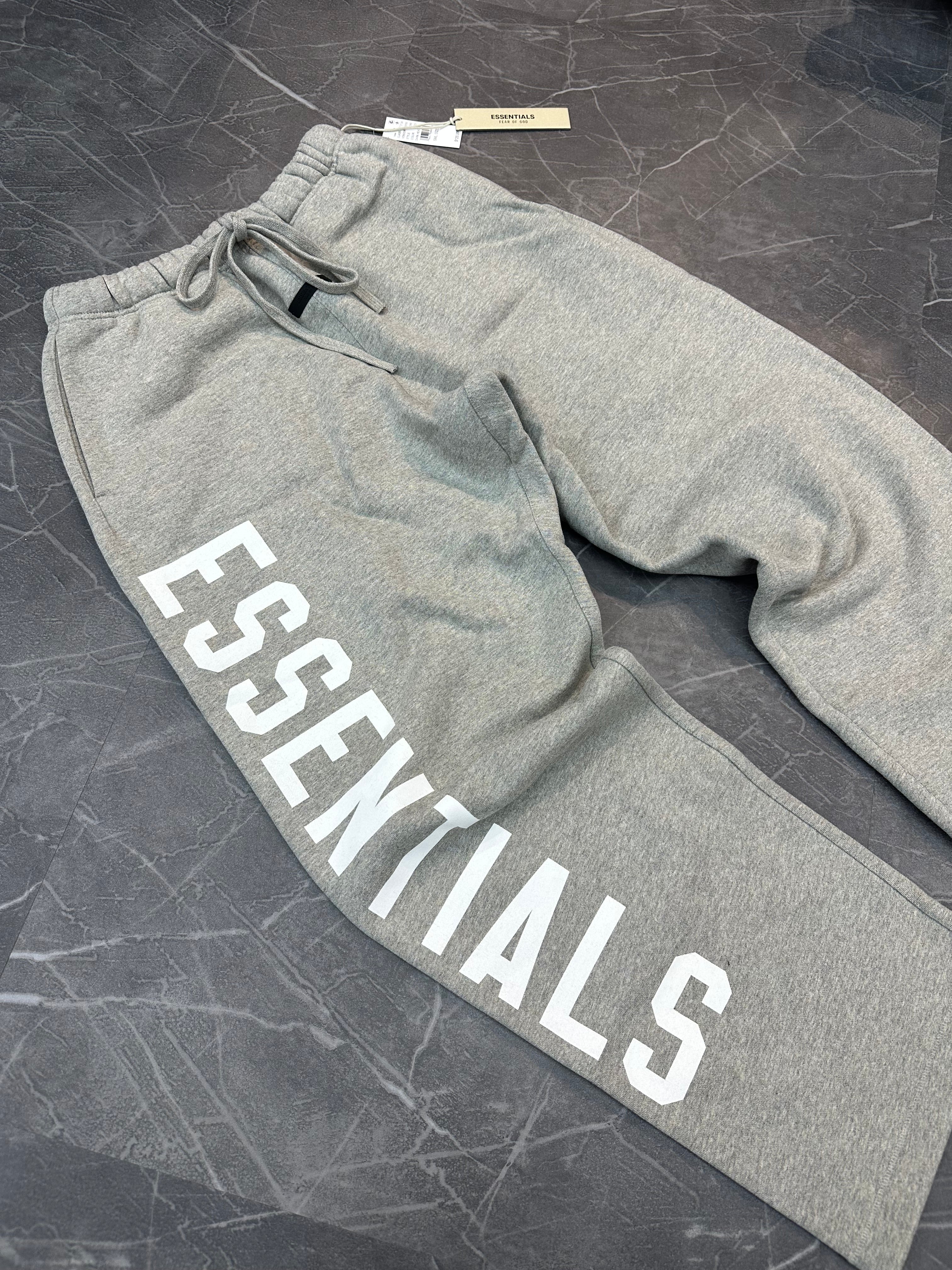 Essentials Relaxed Sweatpants “Dark Heather” Full Leg AOP