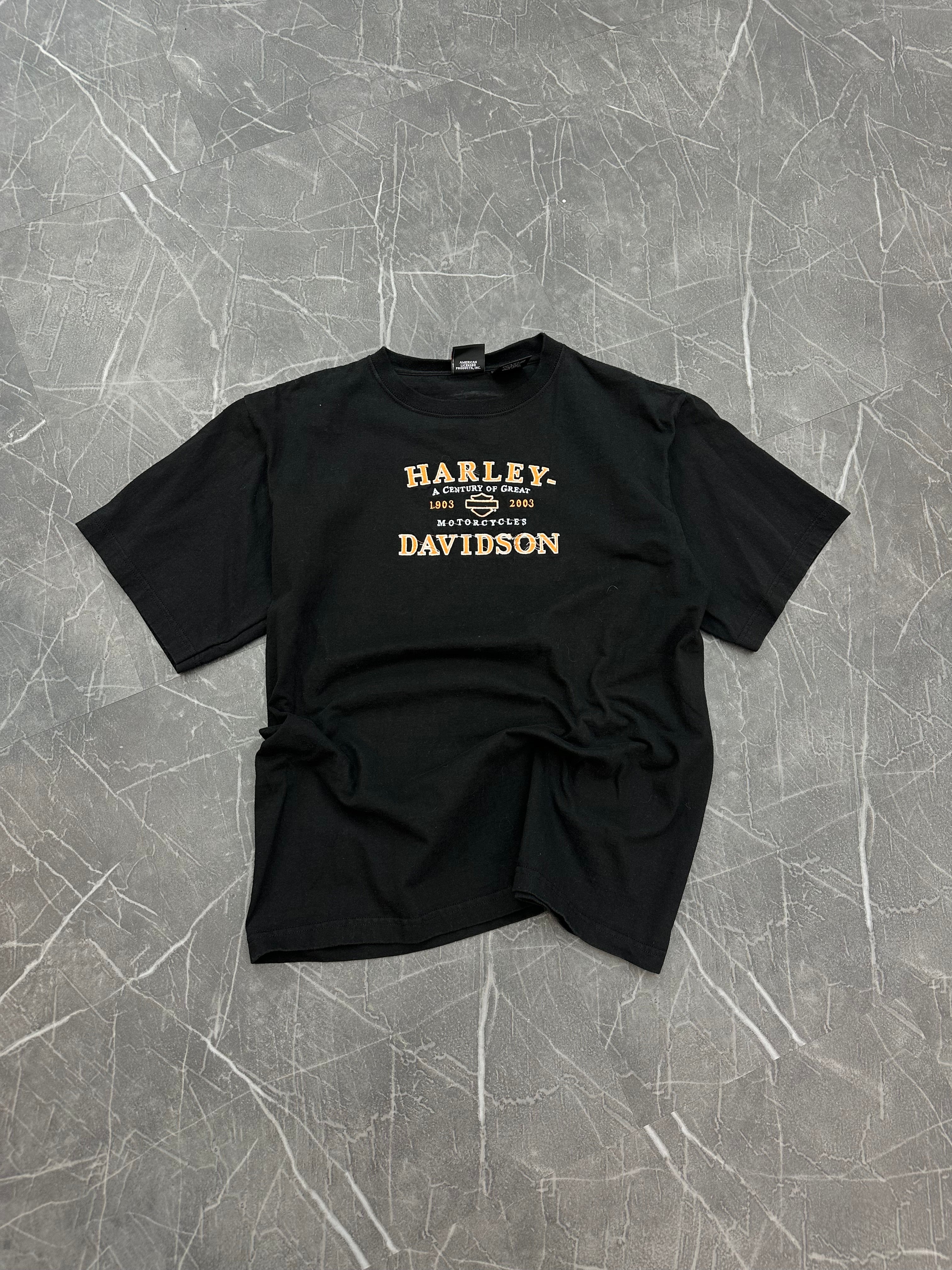 Harley Davidson Embroidered Logo Tee (L)