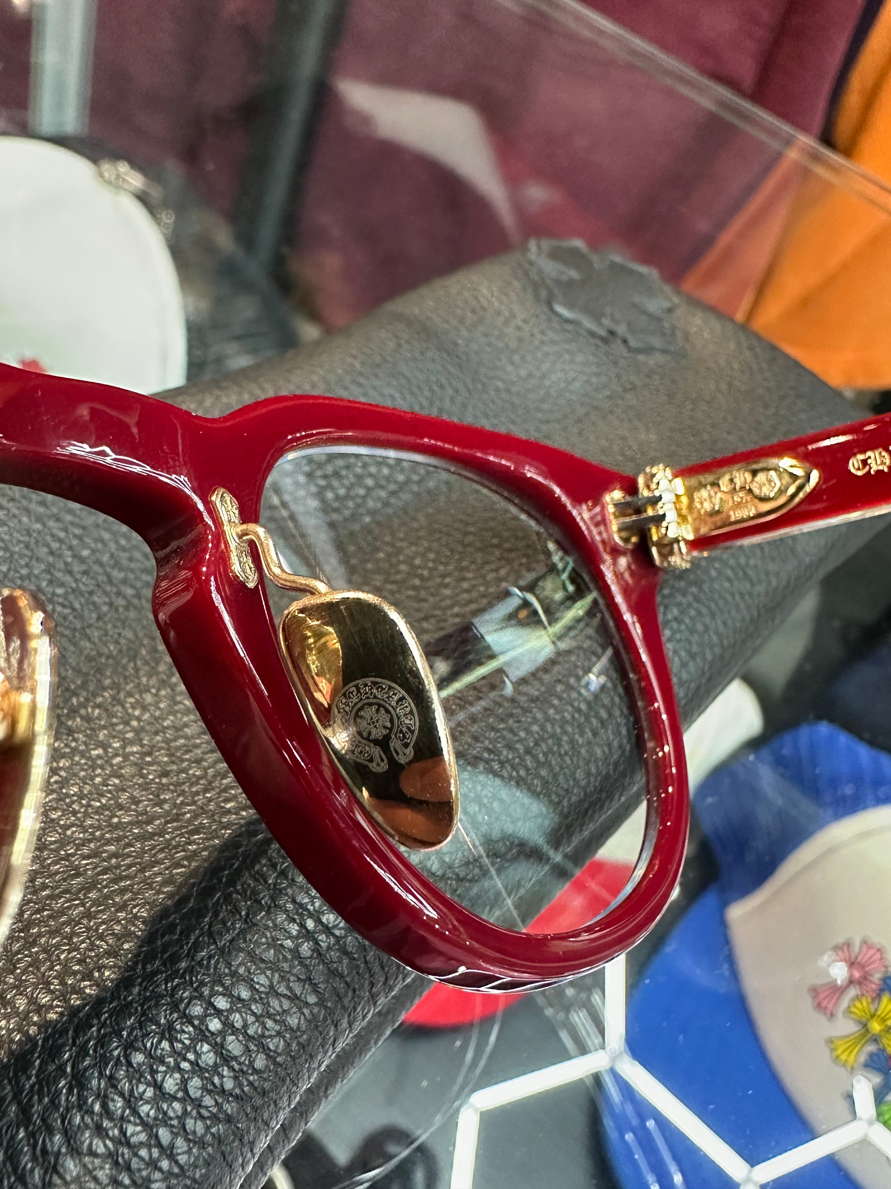 Chrome Hearts Glasses “Red Dingalinglong”