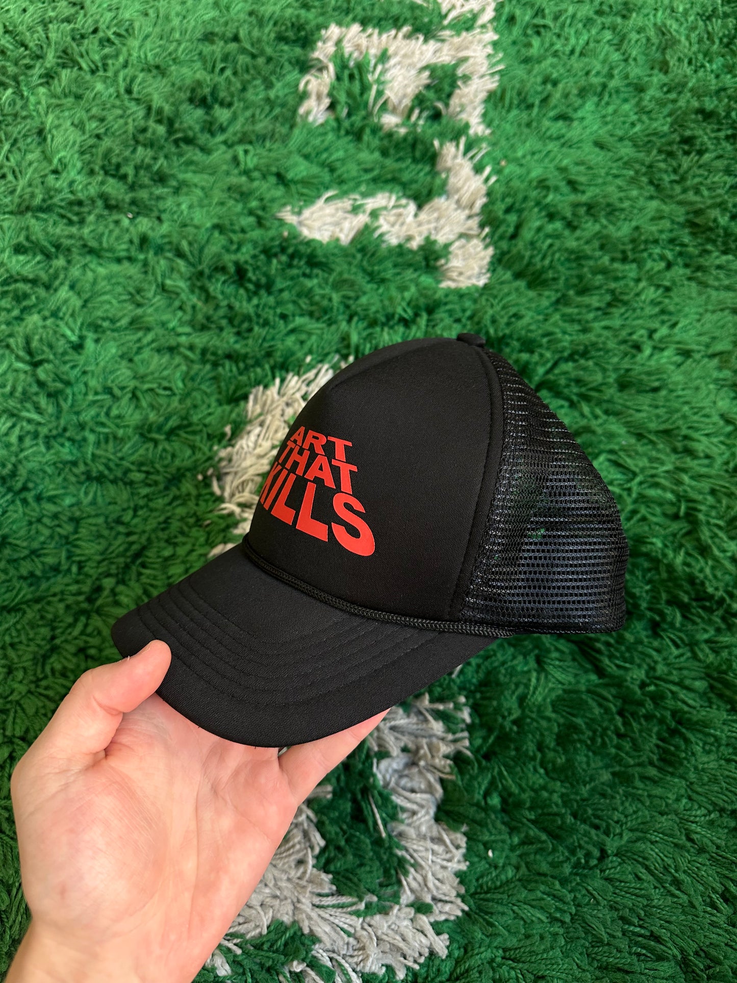 Gallery Dept Trucker Black/Red Logo