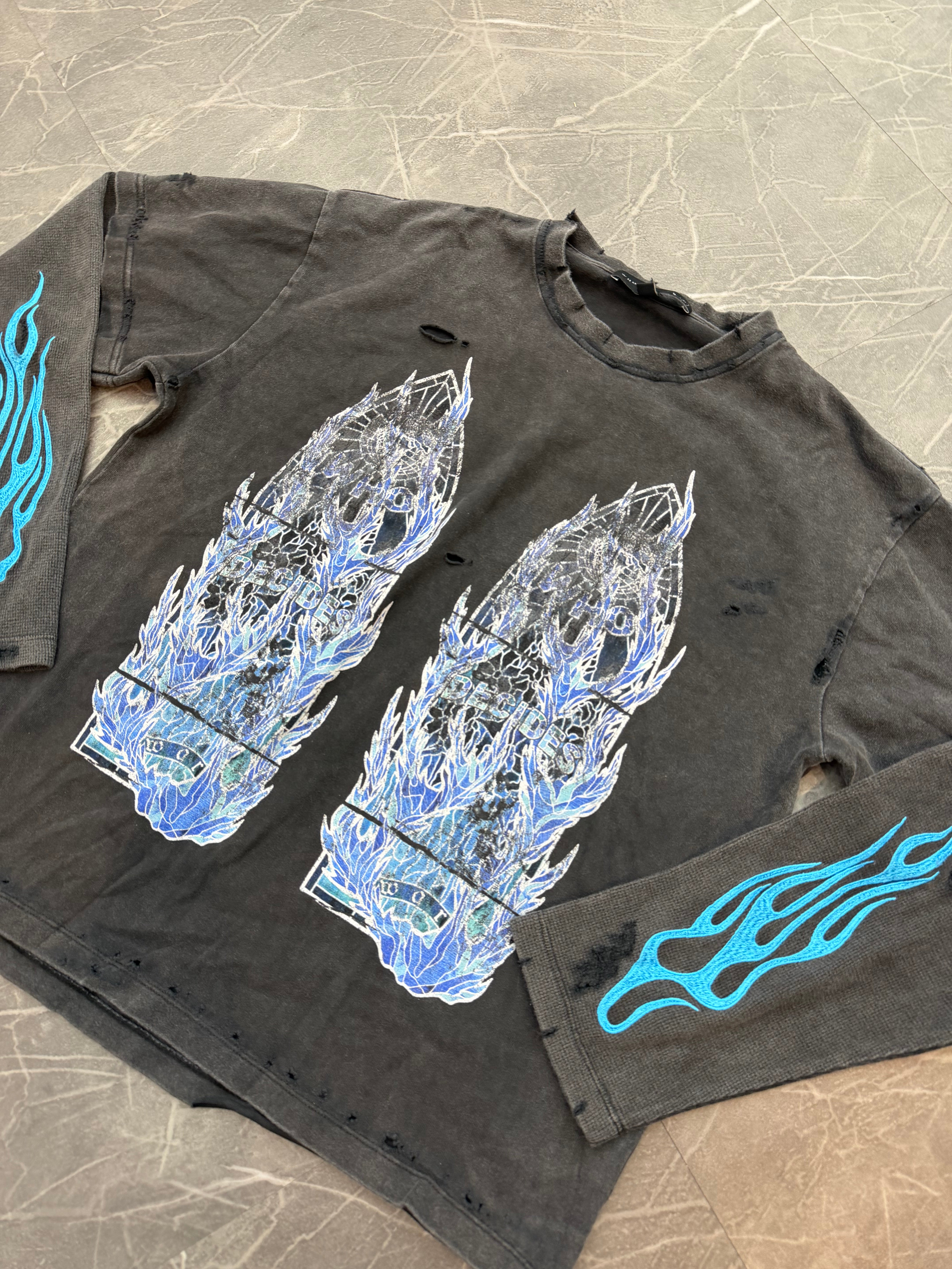 Who Decides War Flame Glass L/S