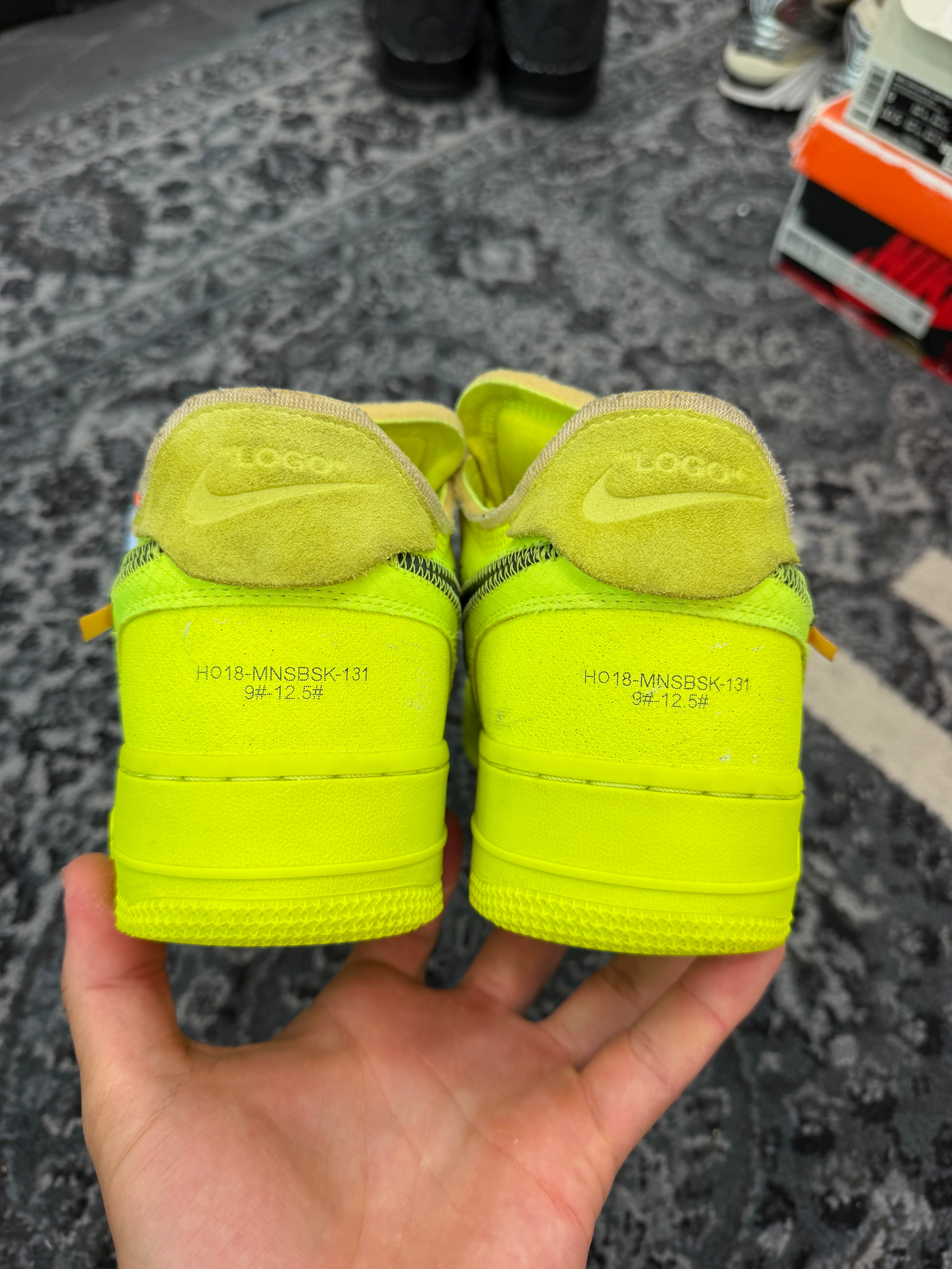 Nike Air Force 1 Low x Off White “Volt”