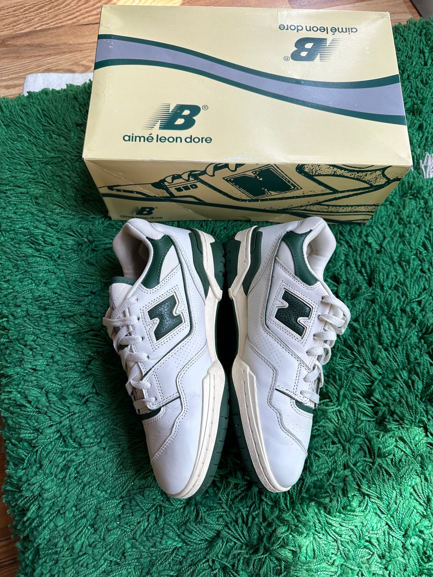 New Balance 550 Aime Leon Dore “White/Green”