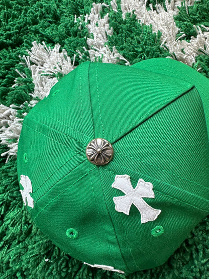 Chrome Hearts Hat - Cross Patch “Green”