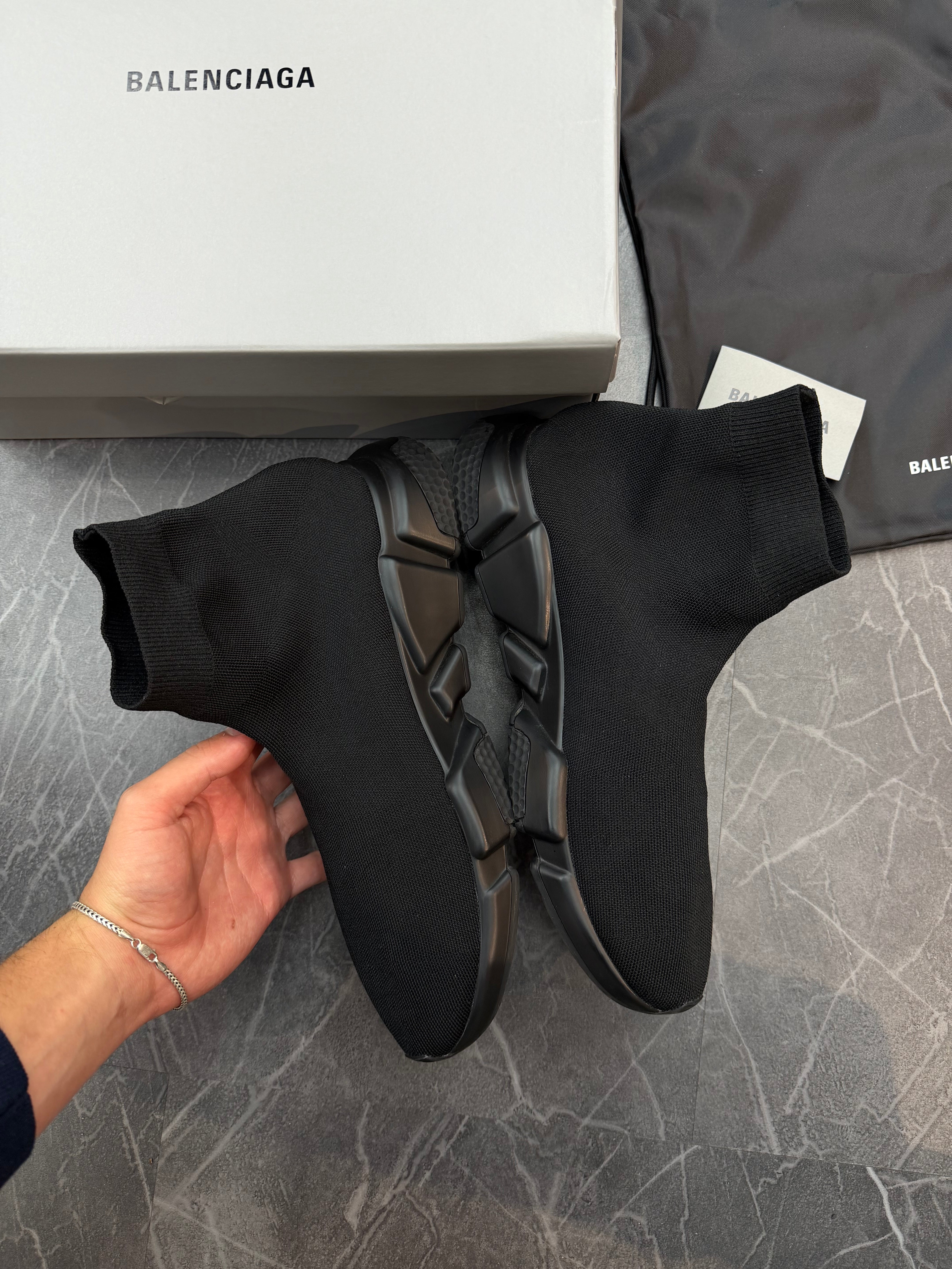 Balenciaga Sock Runner All Black