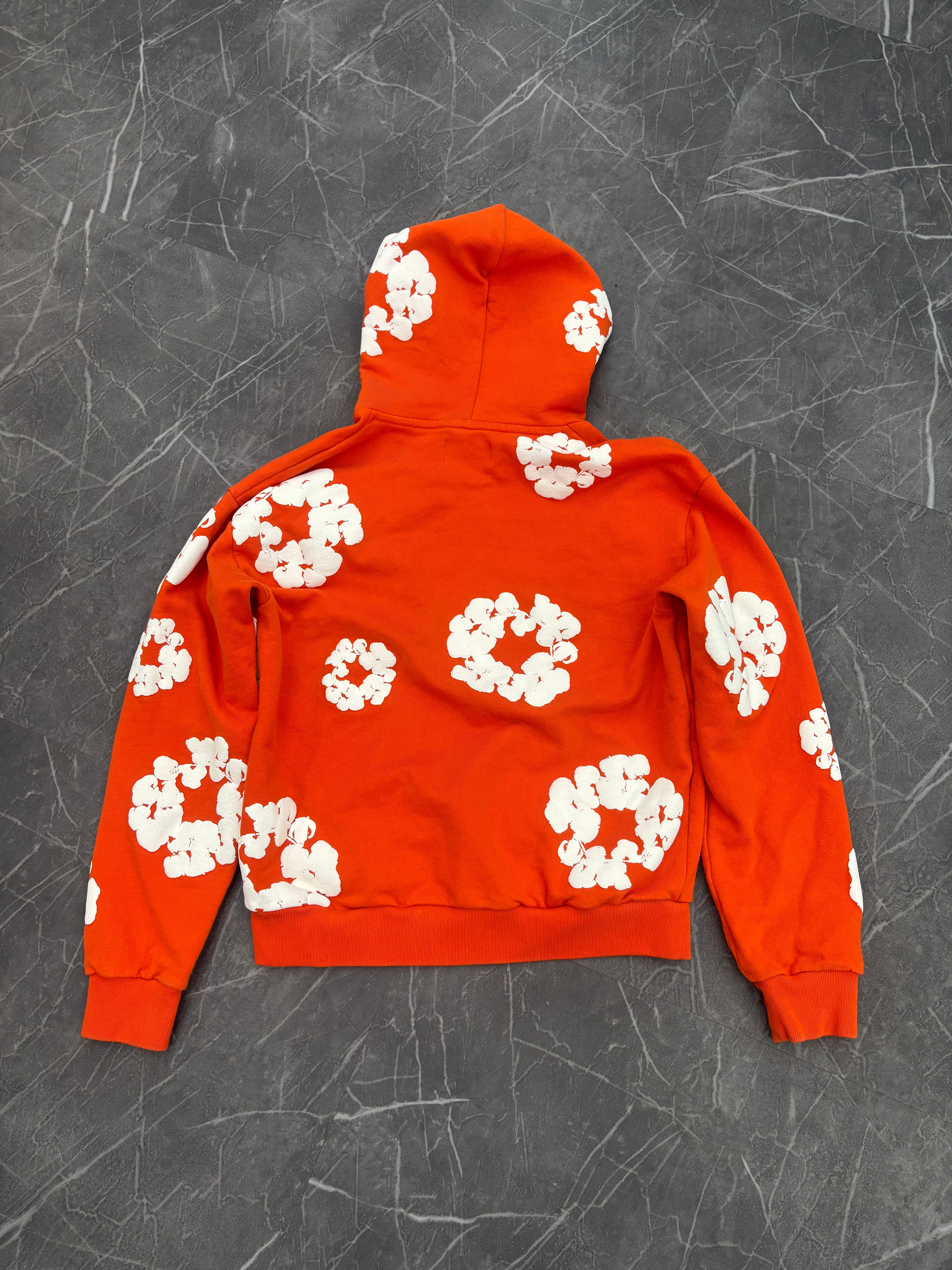 Denim Tears Cotton Wreath Hoodie “Orange”