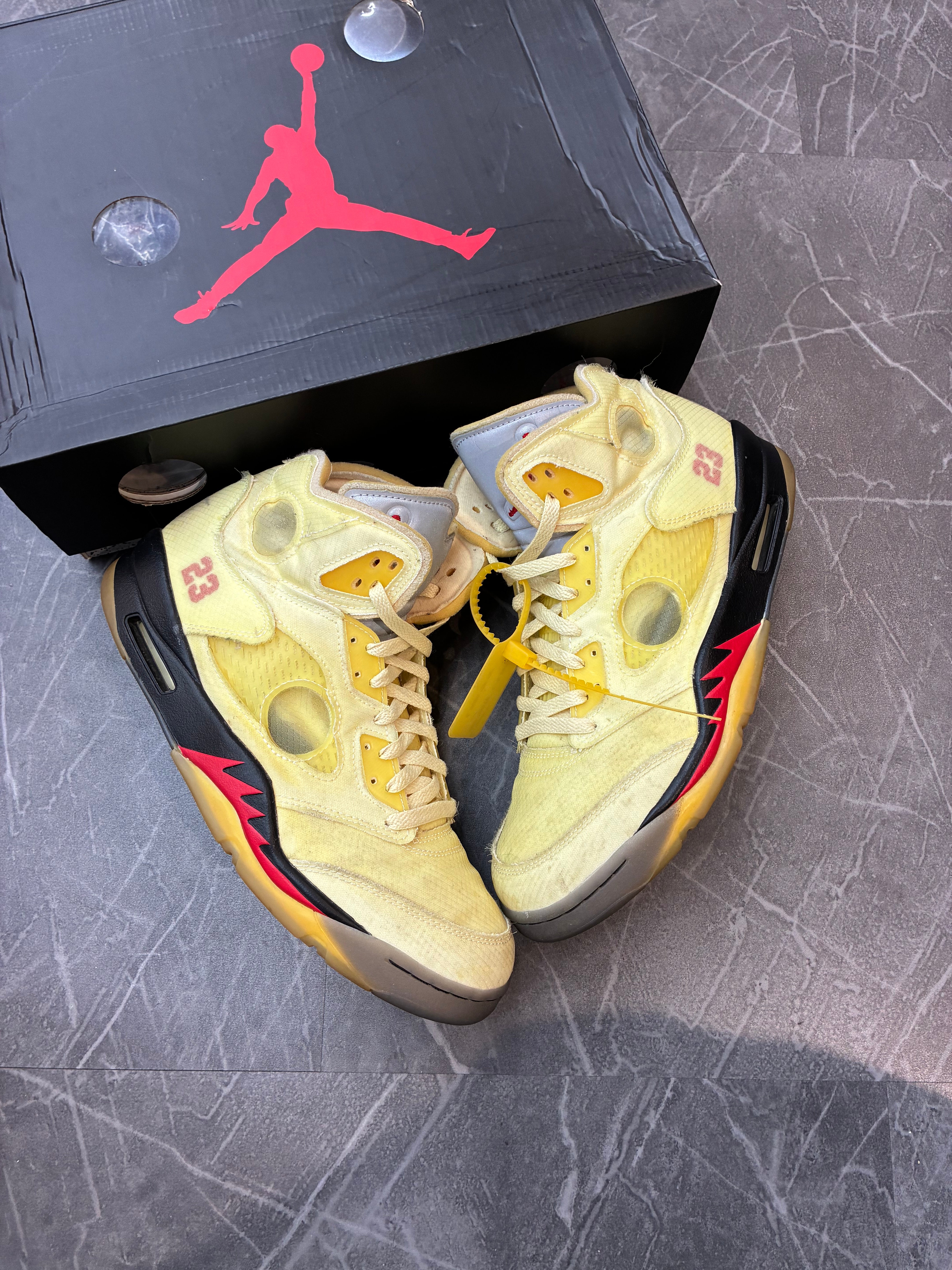 Jordan 5 Off-White “Sail”
