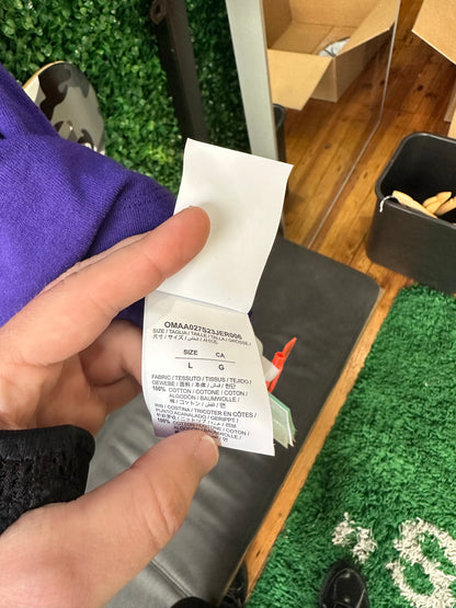 Off-White Opposite Arrow Tee “Purple”
