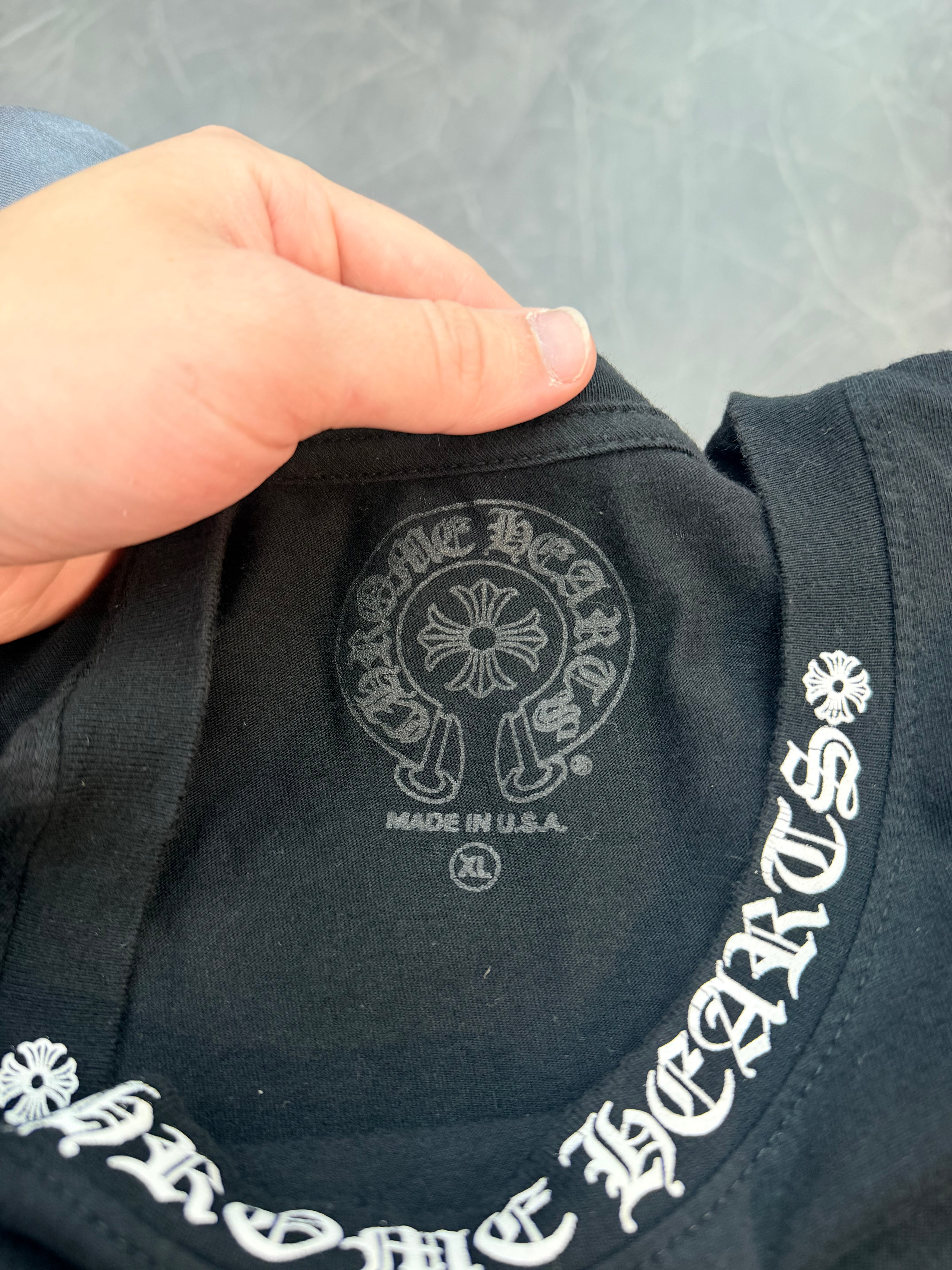 Chrome Hearts Neck Logo Long Sleeve