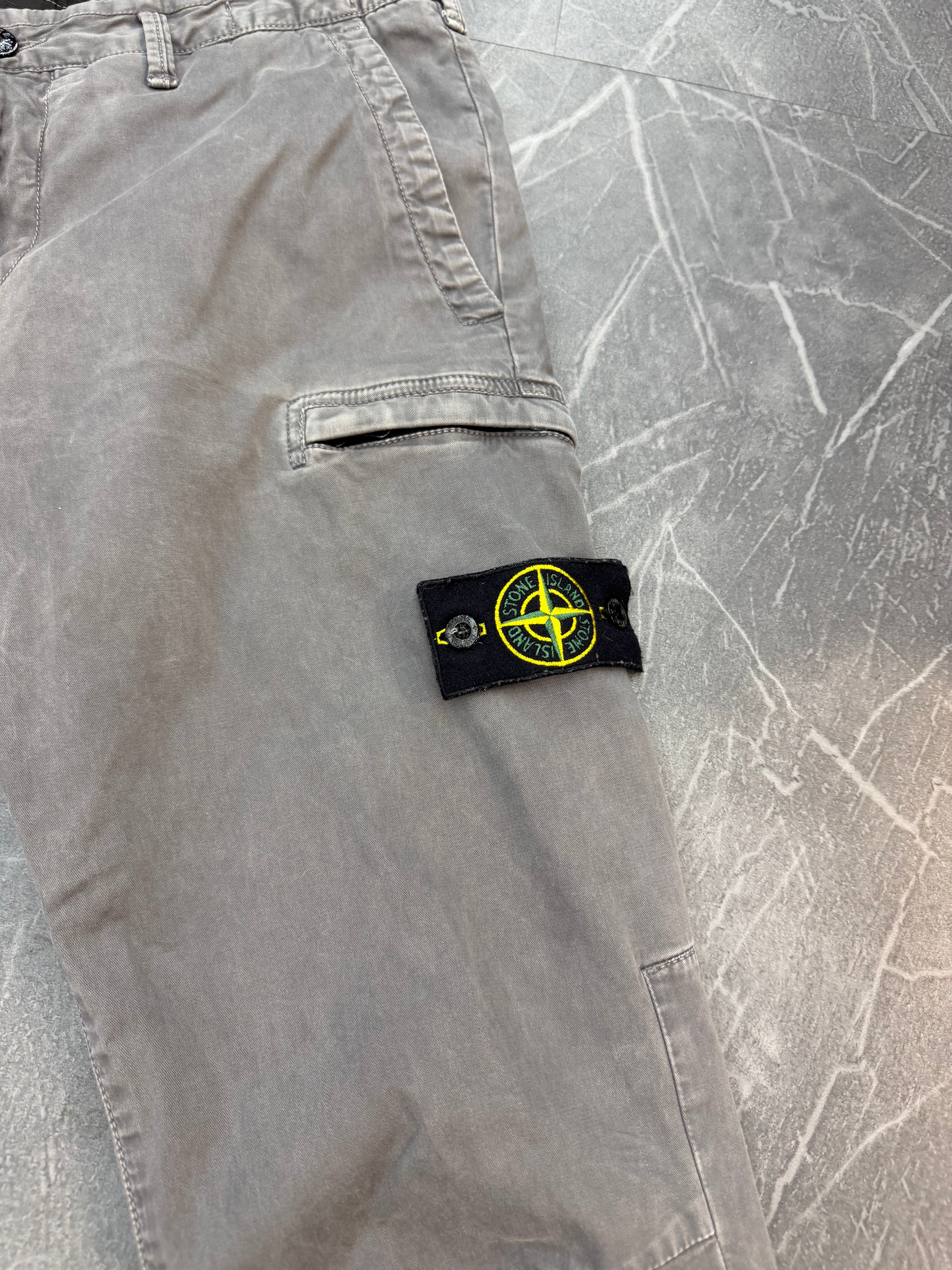 Stone Island Cargo Pants “Grey” (32)