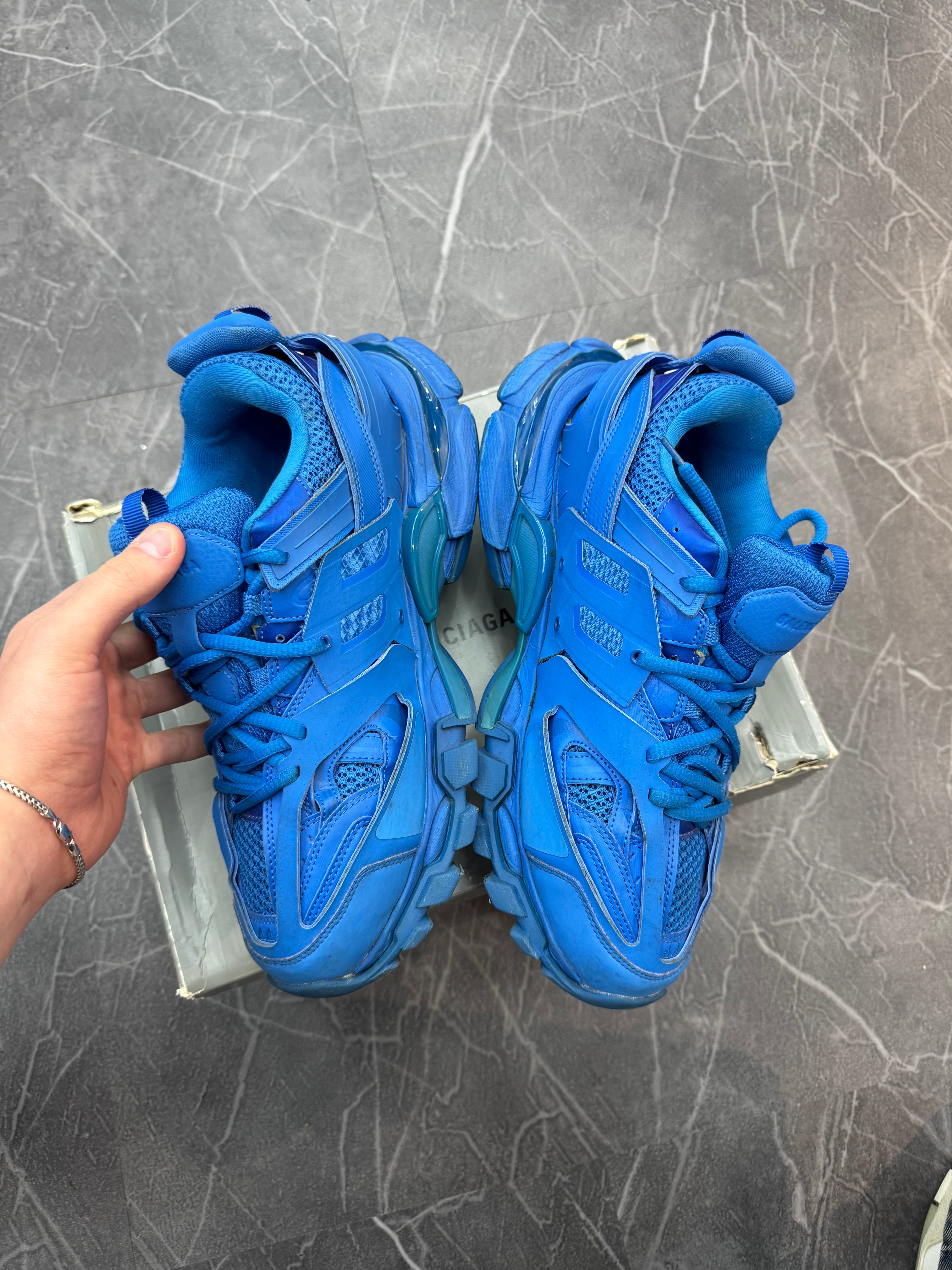 Balenciaga Track Runner Blue