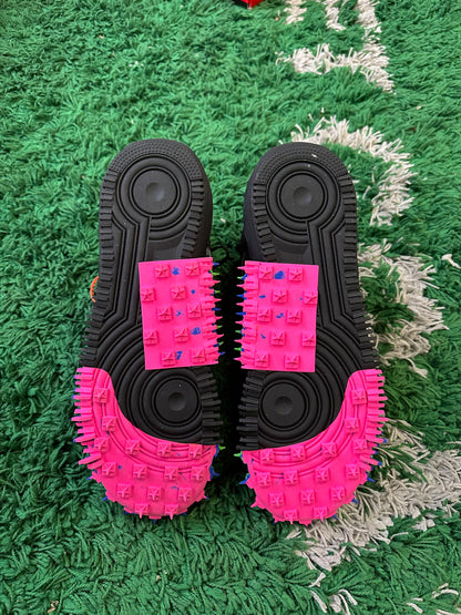 Off-White Air Force 1 Mid “Black”