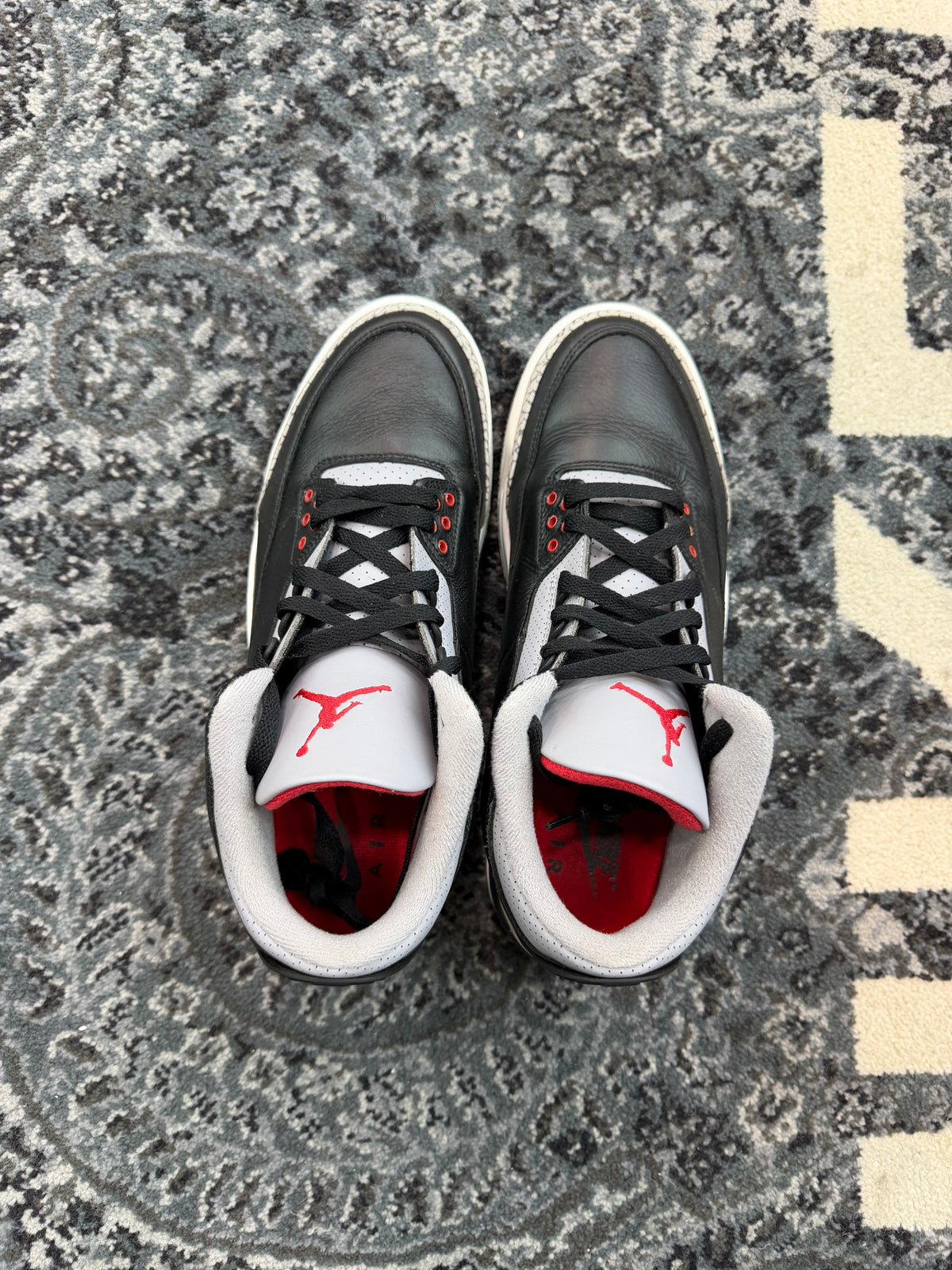 Jordan 3 “Black Cement”