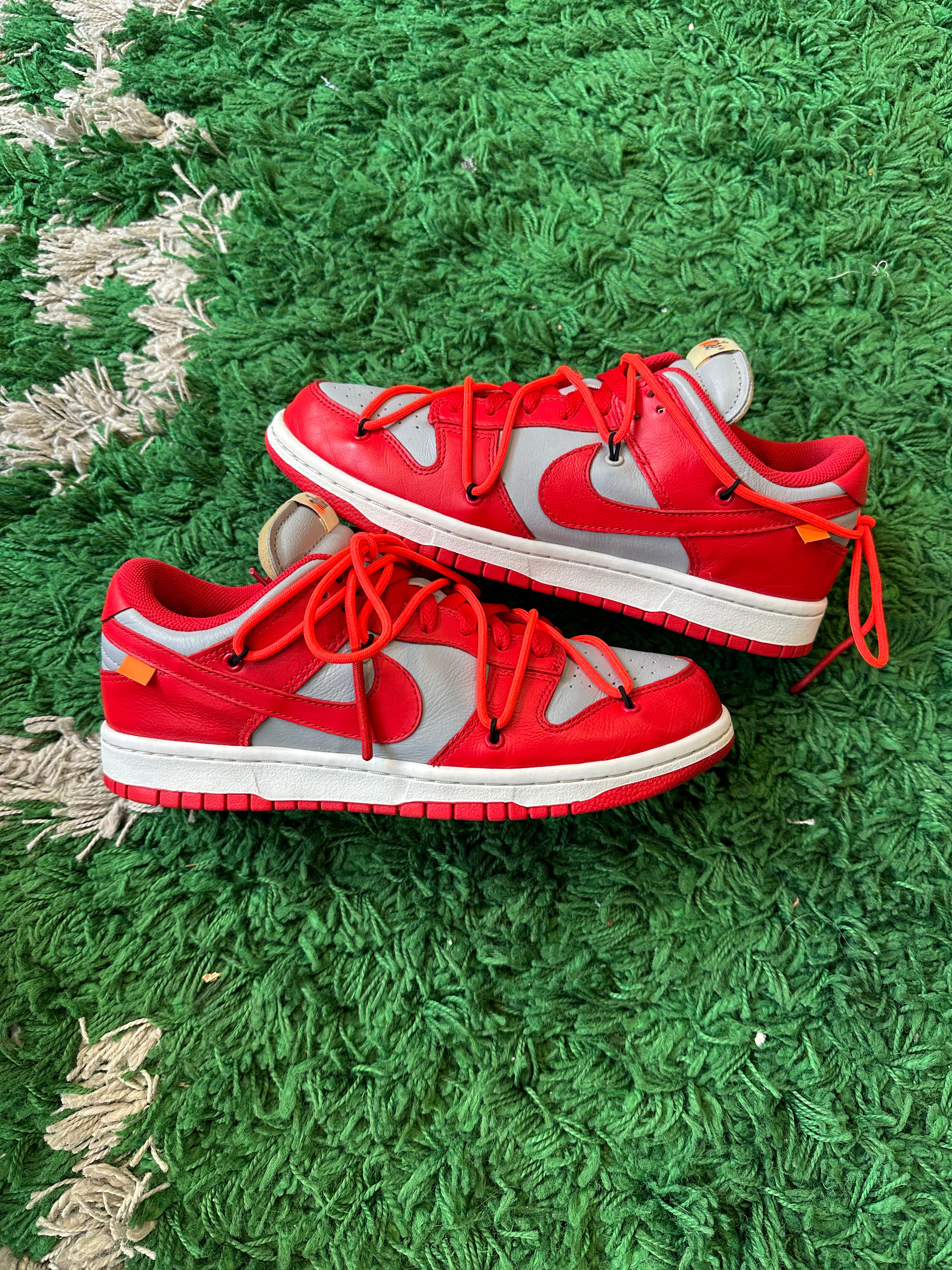 Nike Dunk Low Off White “University Red”