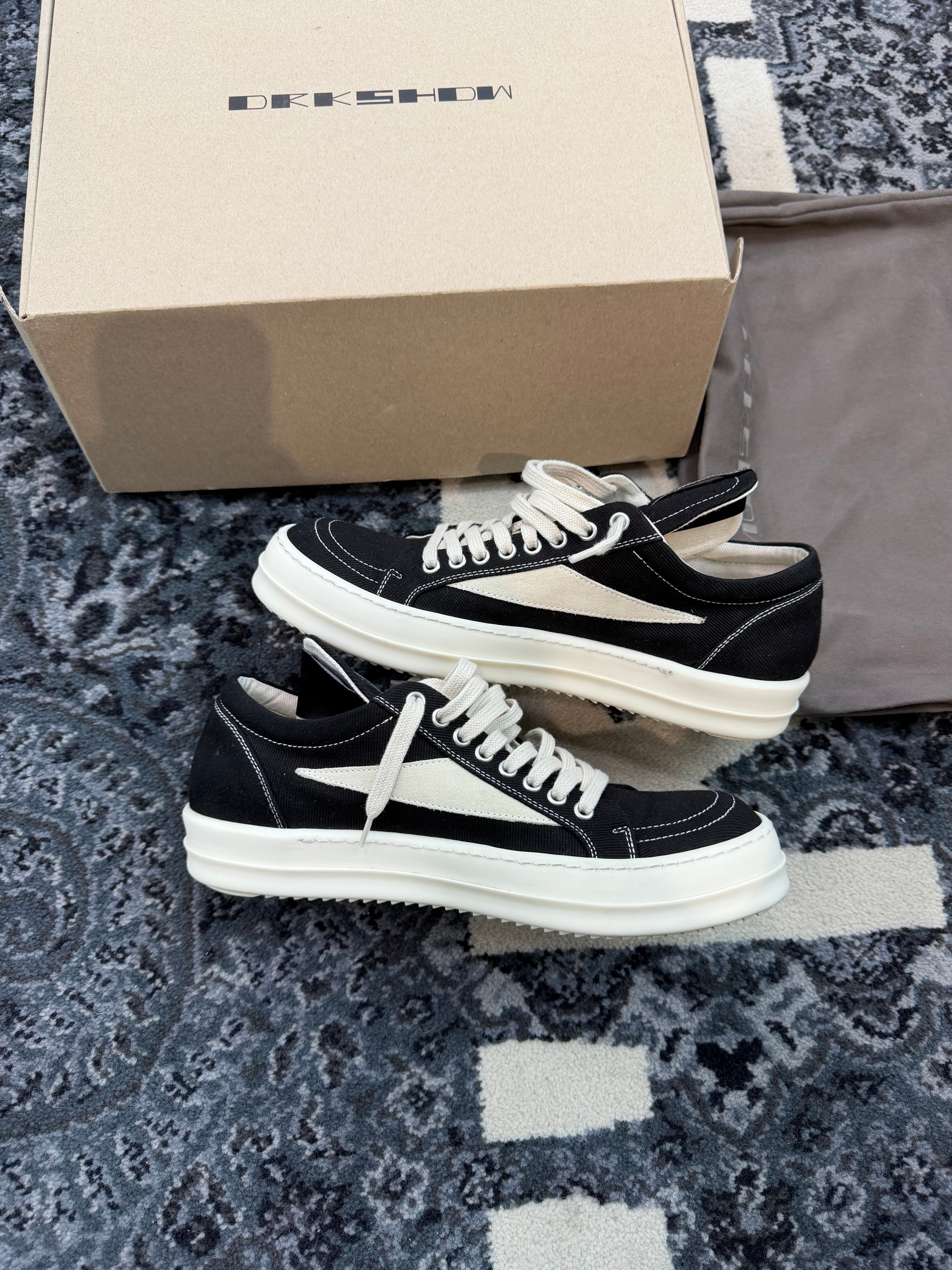 Rick Owen’s DRKSHDW low “Black Milk”