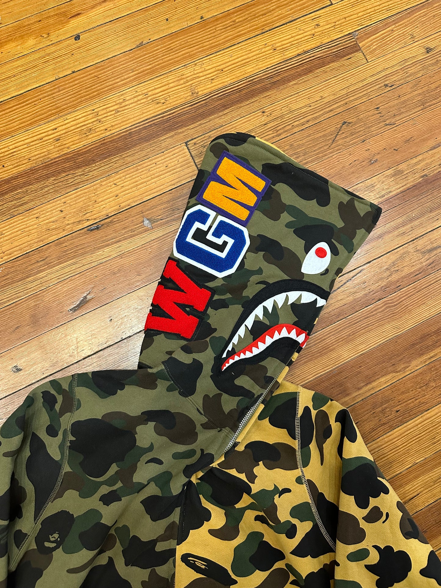 Bape Shark Full Zip “Separate Camo”