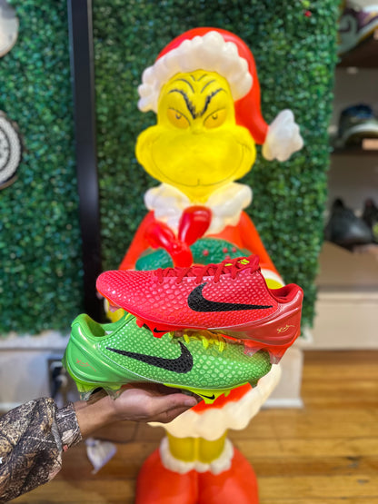 Nike Vapor Edge 6 Kobe Grinch Cleats “Mismatch”