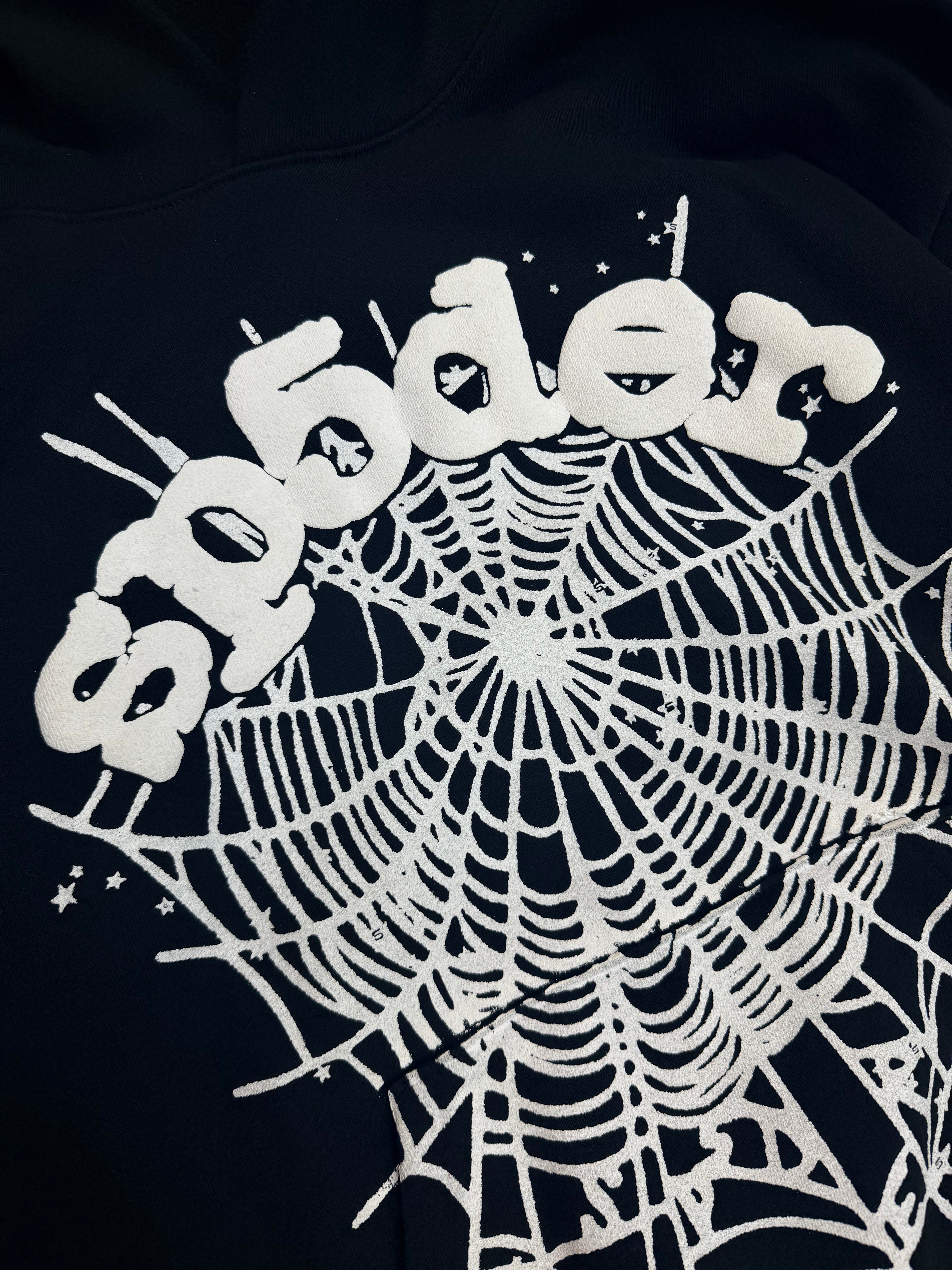 Sp5der Hoodie Black OG Web