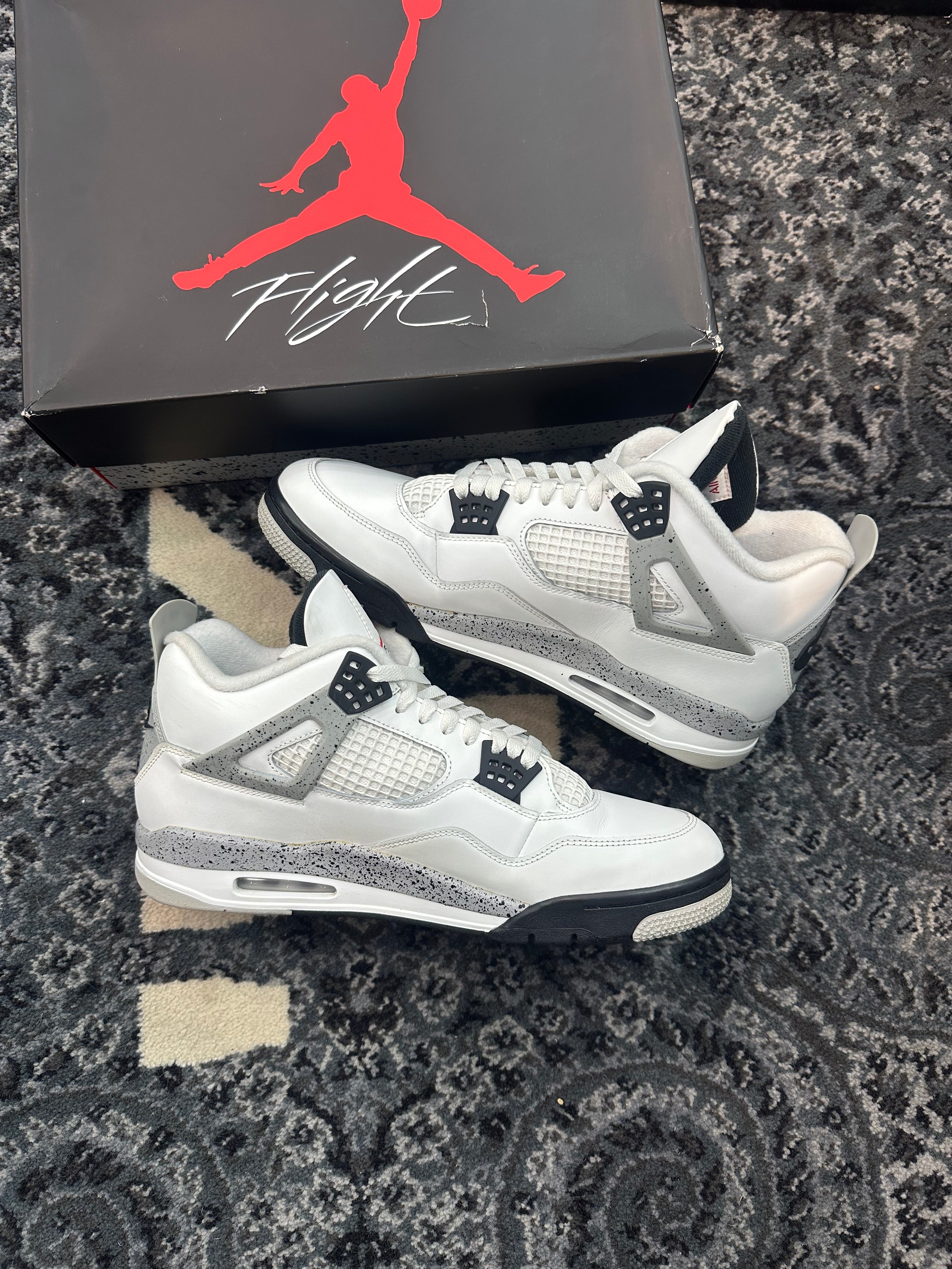 Jordan 4 “White Cement”