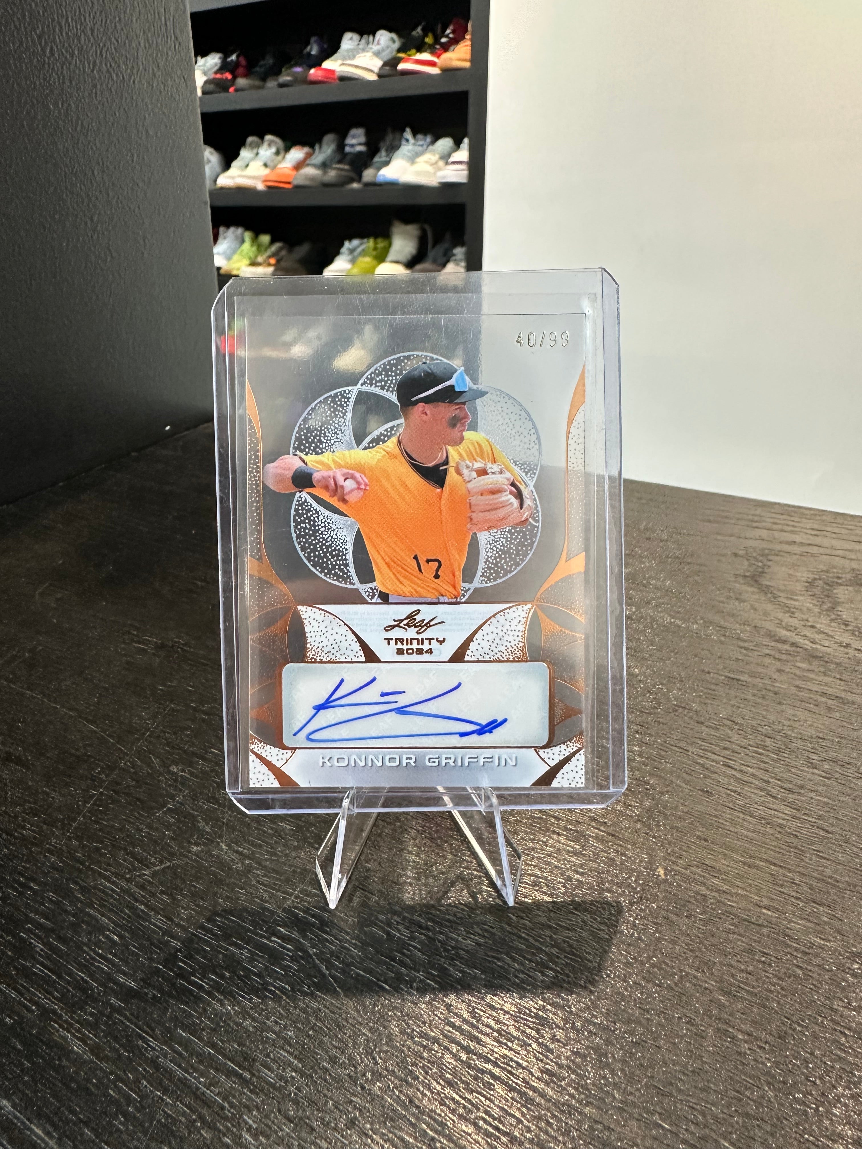 2024 Leaf Trinity Konnor Griffin Auto #CA-KG1 /99