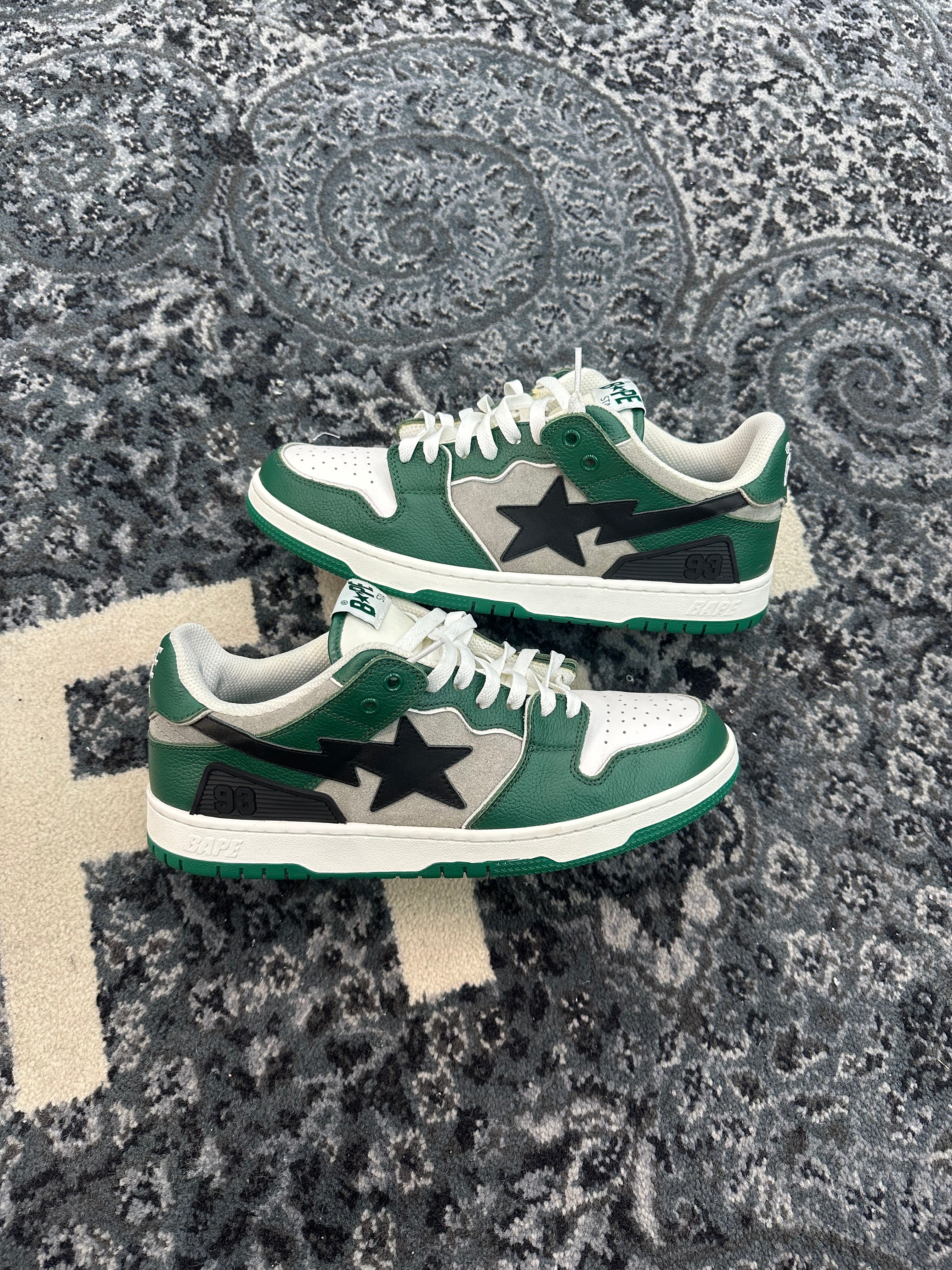 Bapesta Low 93 “Green White”