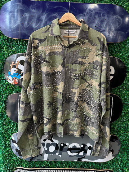Vale Forever “Soulja Button Up Shirt Camo”
