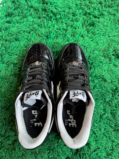 Bapesta “Black Patent Leather”