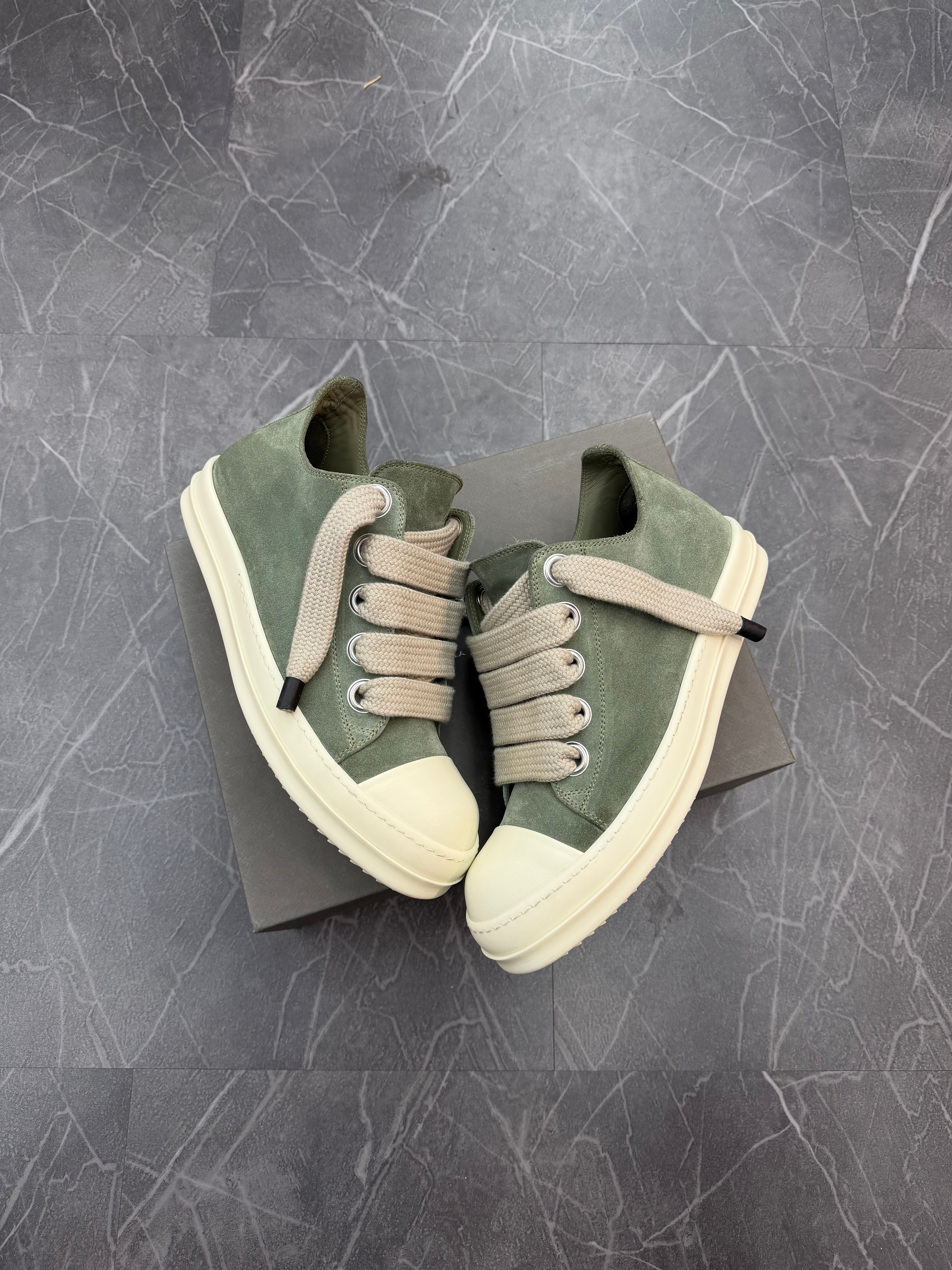 Rick Owens Jumbolace Green/Milk