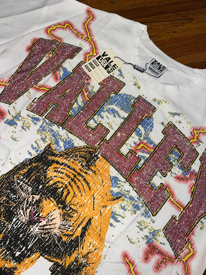 Vale Eye of the Tiger Bling Tee