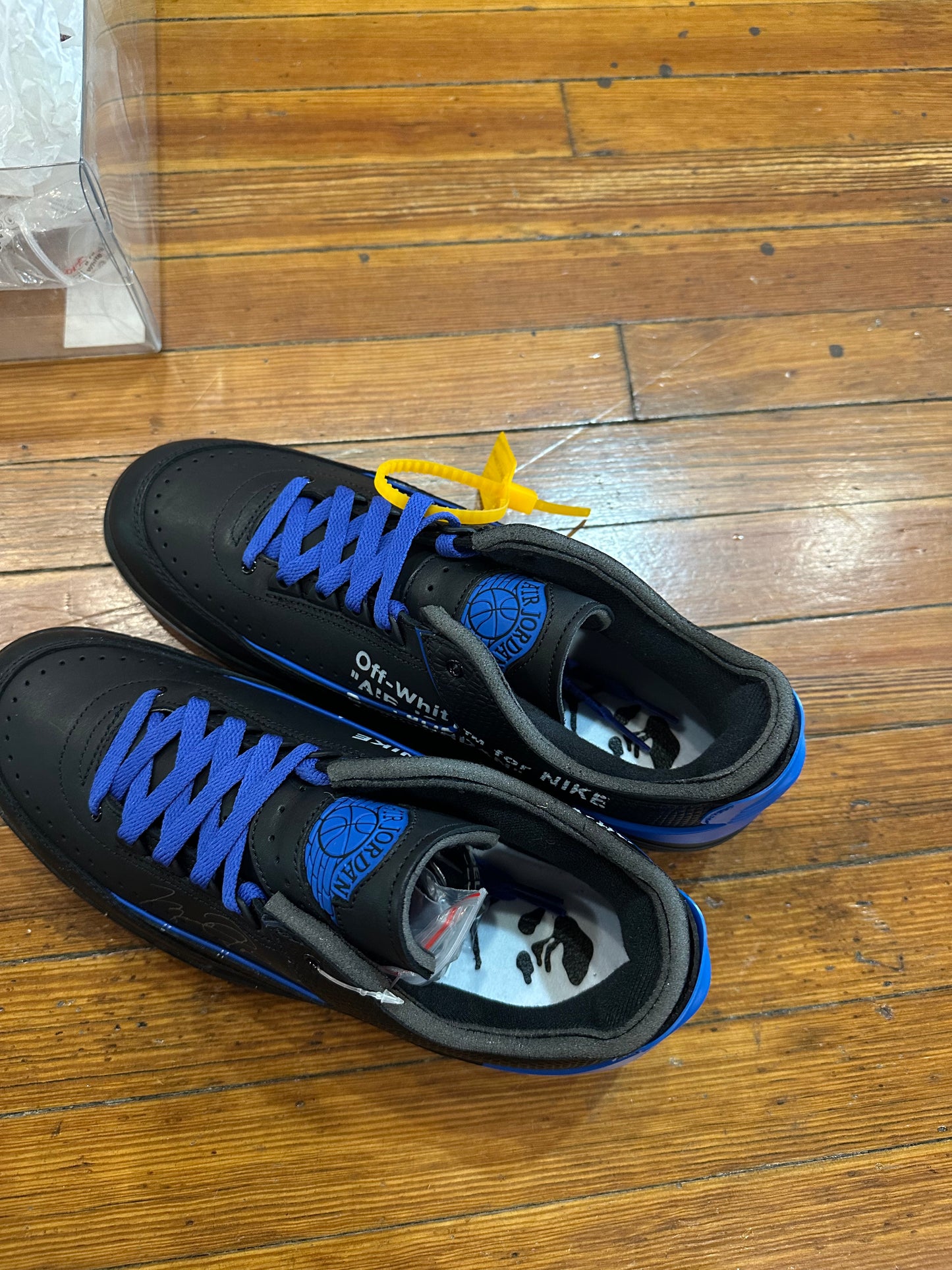 Jordan 2 Off-White “Blue Black”