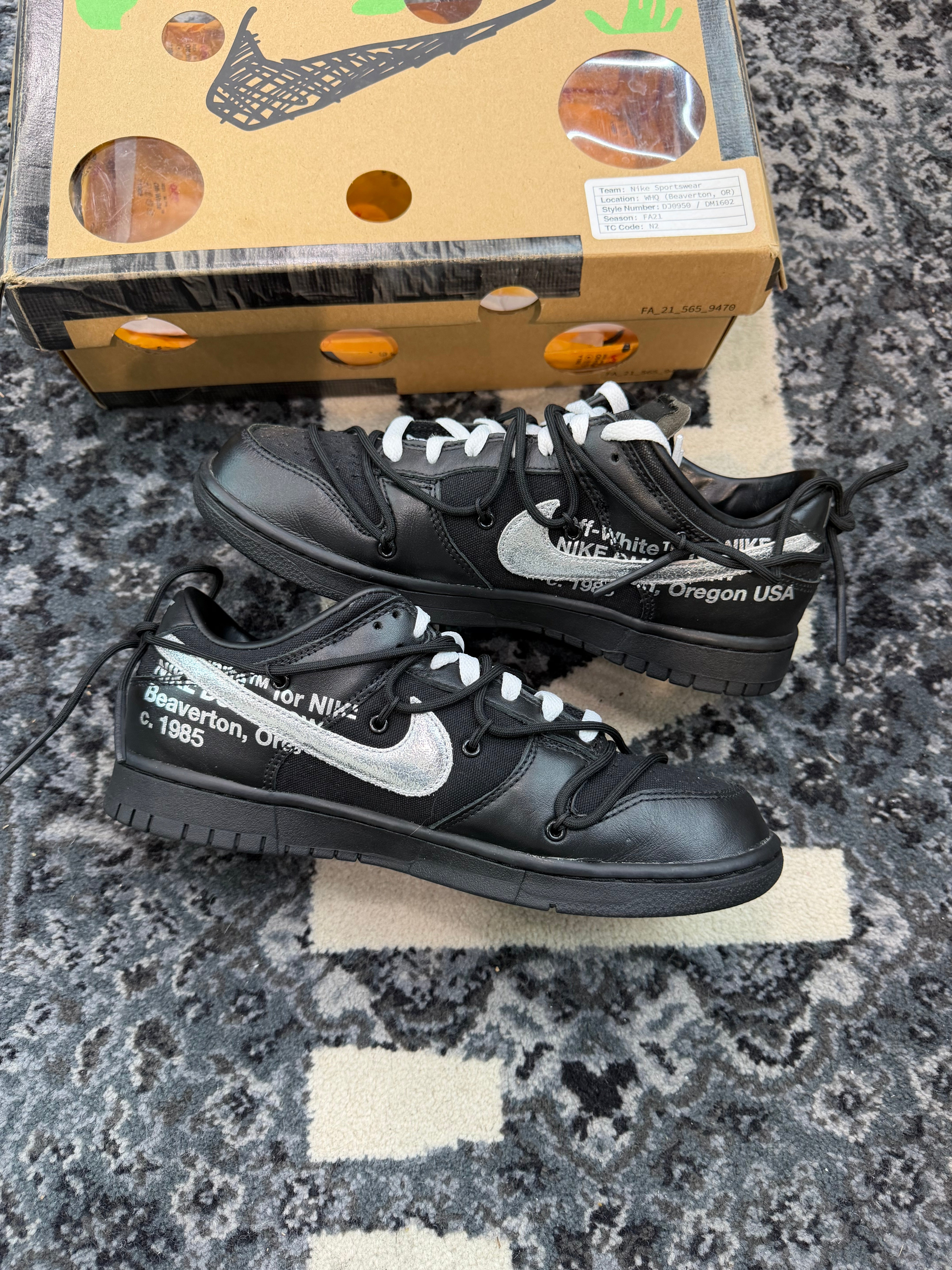 Nike Dunk Low Off White “Lot 50”