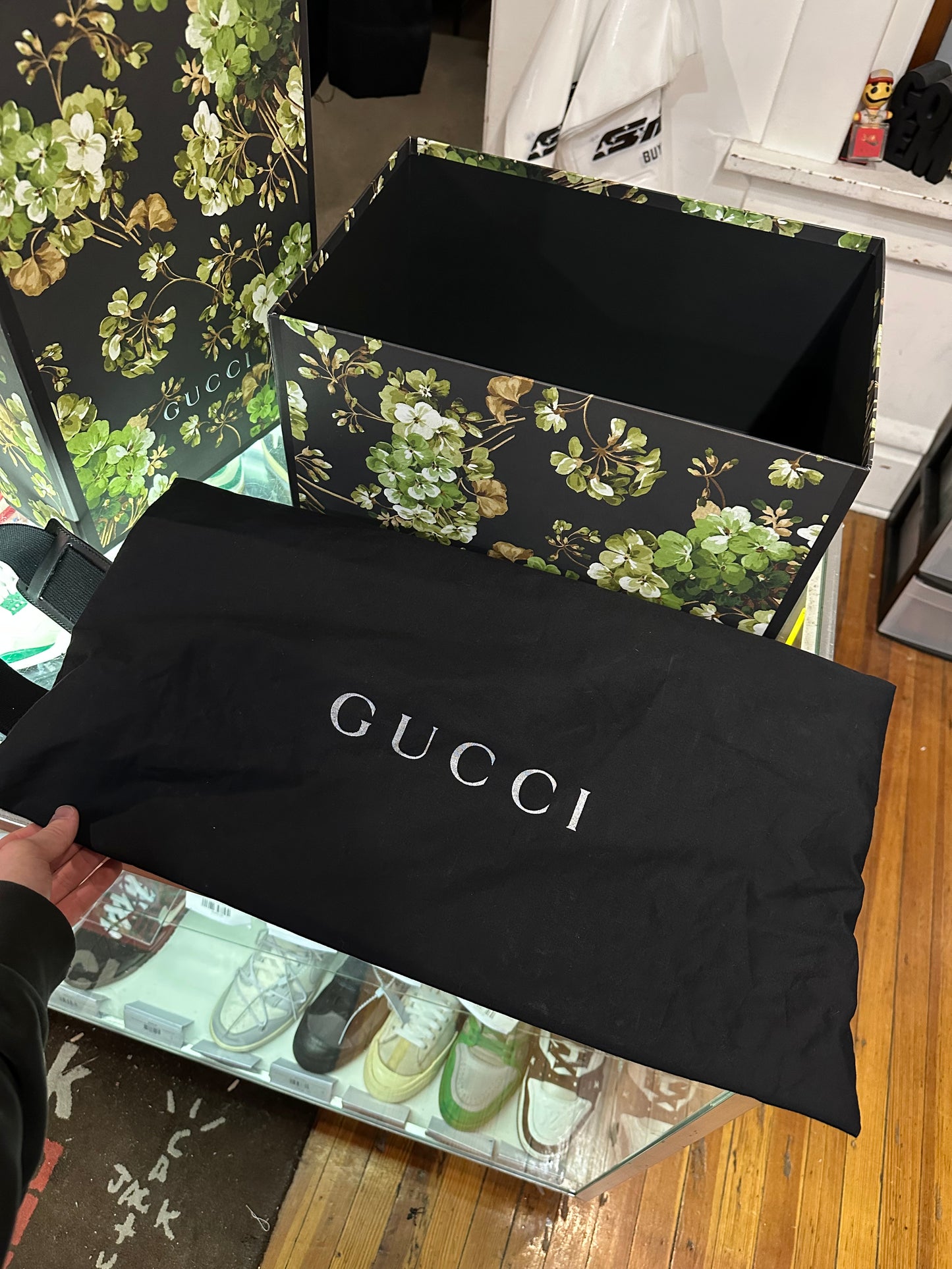 Gucci GG Blooms Boston Travel Bag