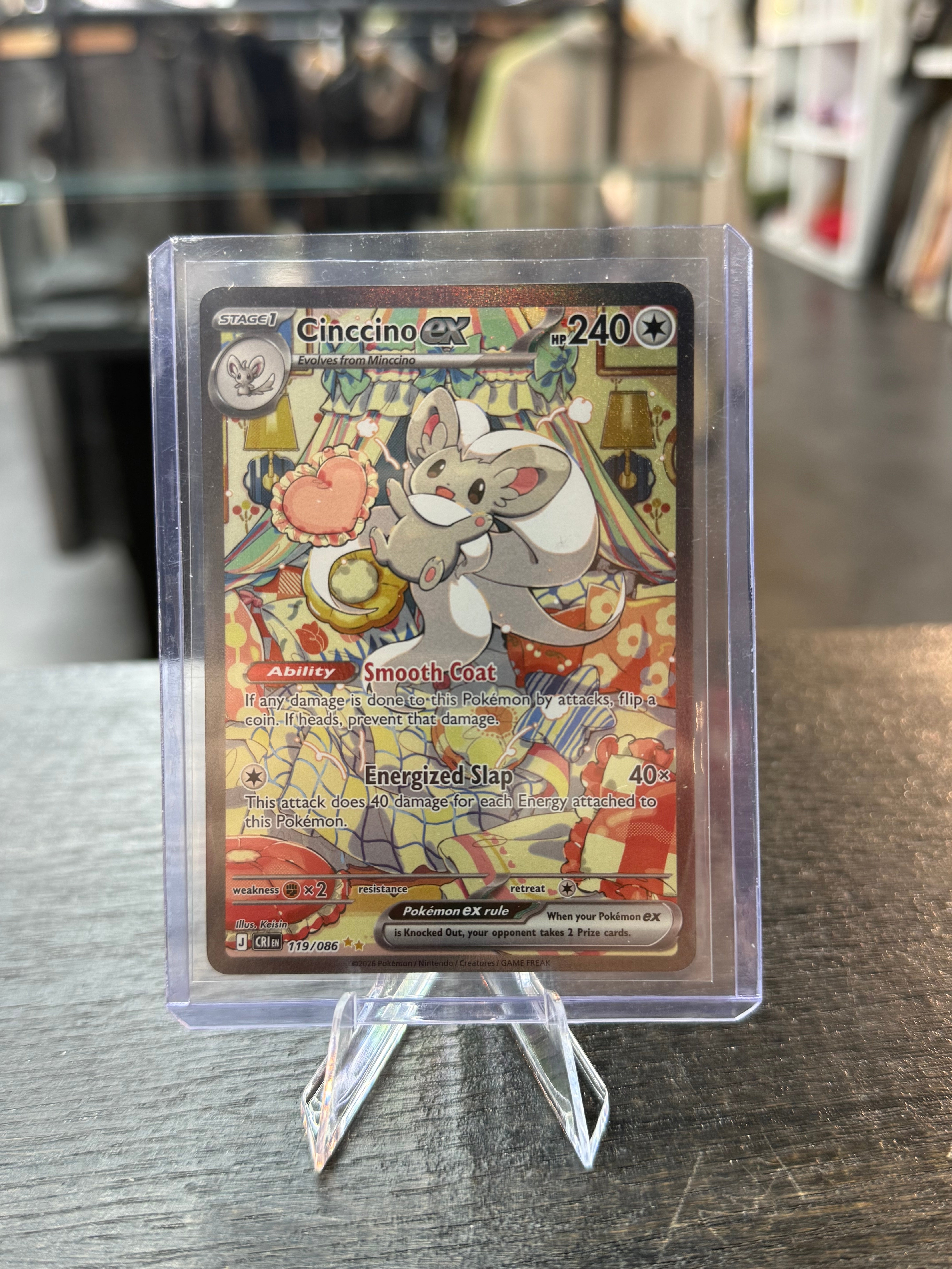 Cinccino EX 119/086