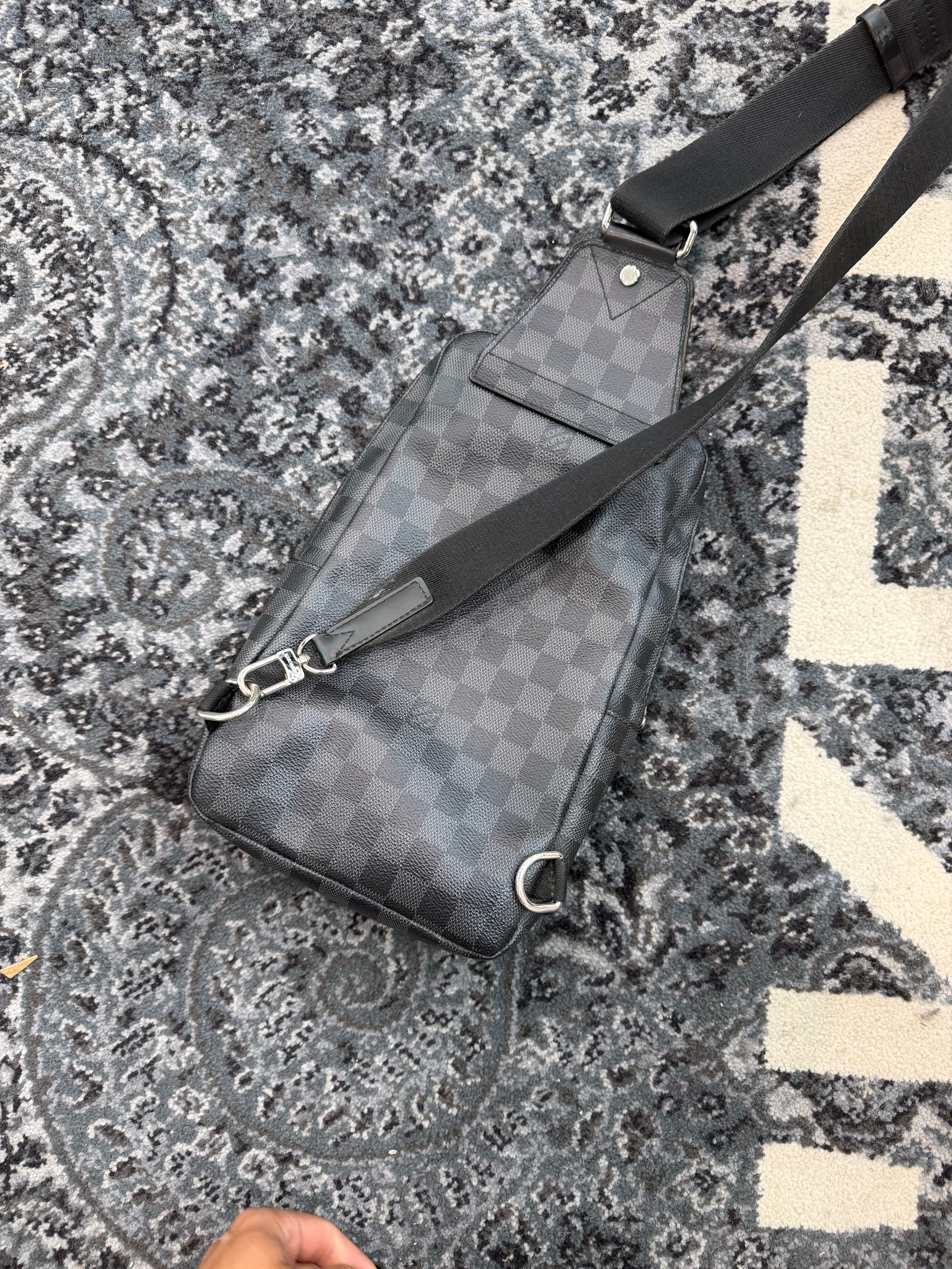 Louis Vuitton Sling Bag “Black Monogram”