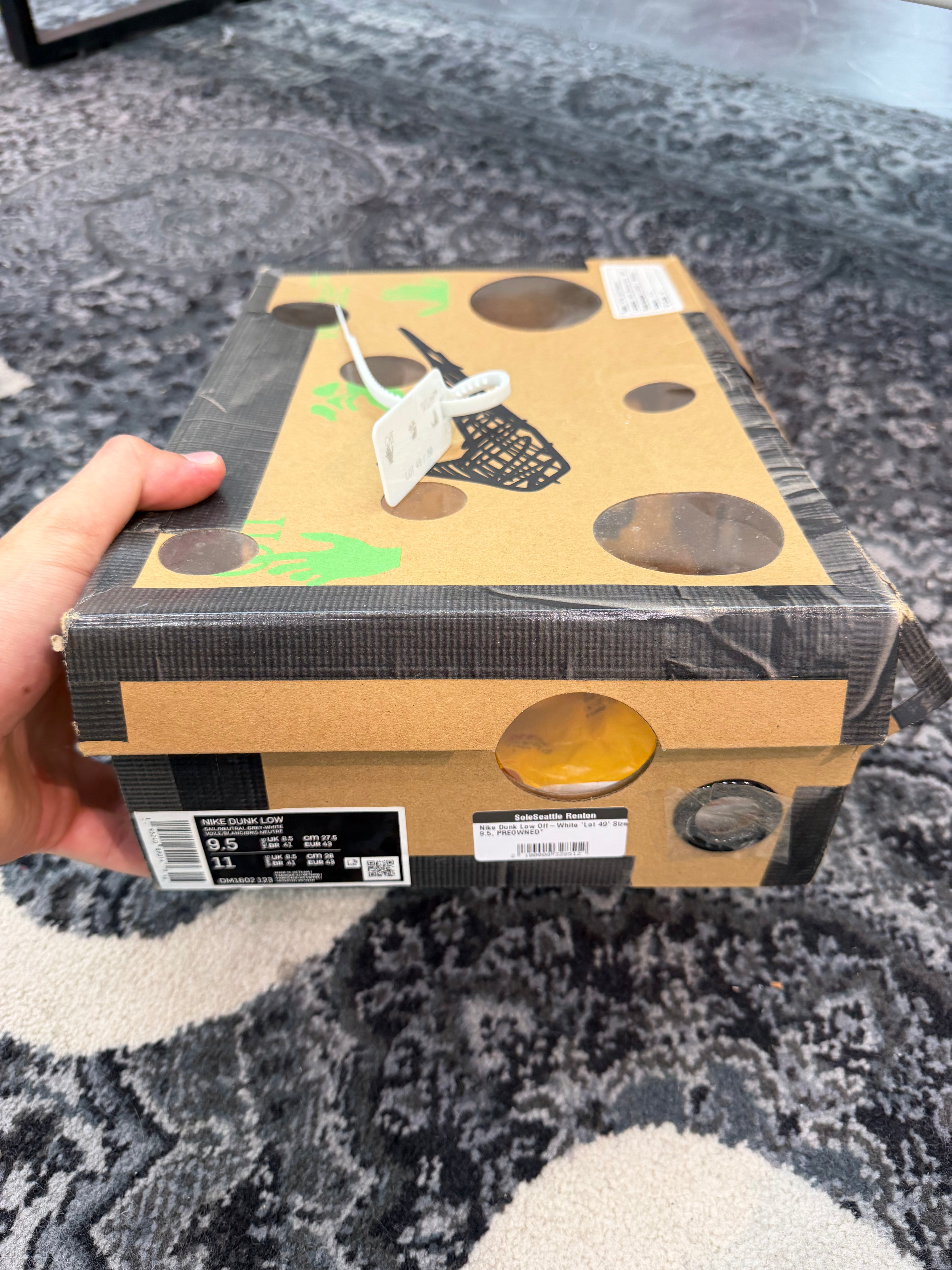 Nike Dunk Low x Off White “Lot 49 of 50”