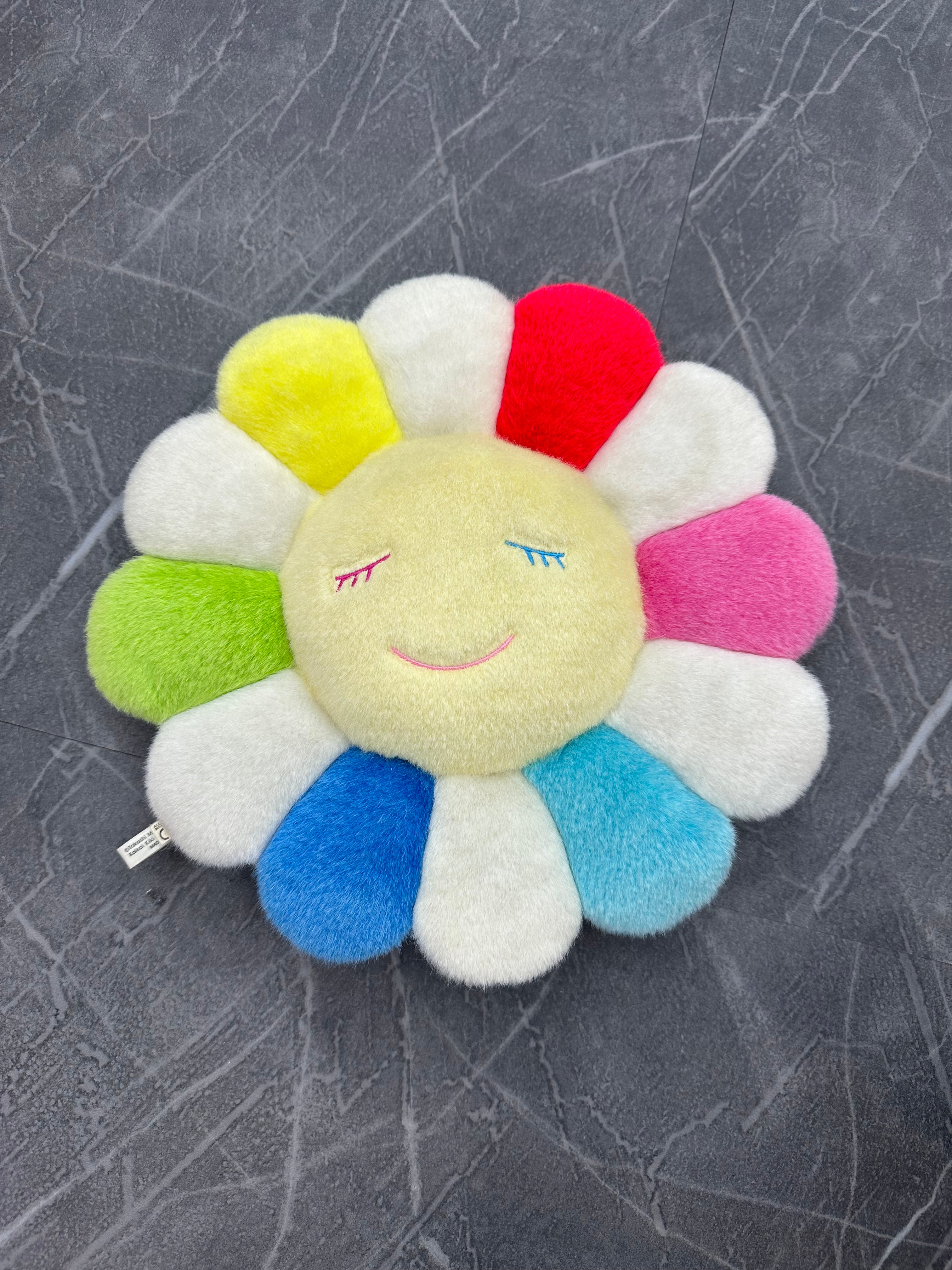 Takashi Murakami Flower Plush 30CM Rainbow
