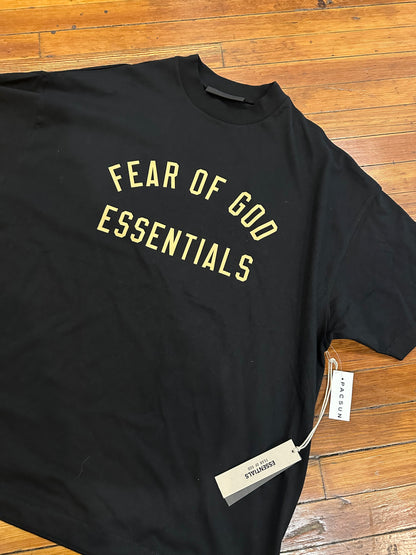 Fear of God Essentials Tee “Yellow Black”