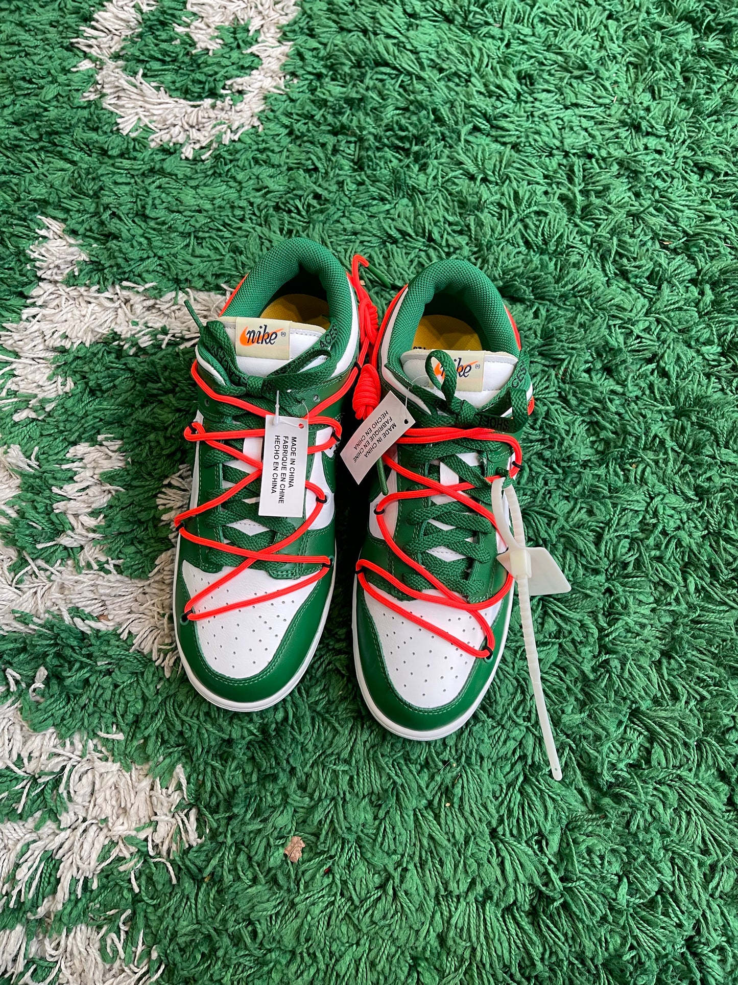Nike Dunk Low “Off White Pine Green”