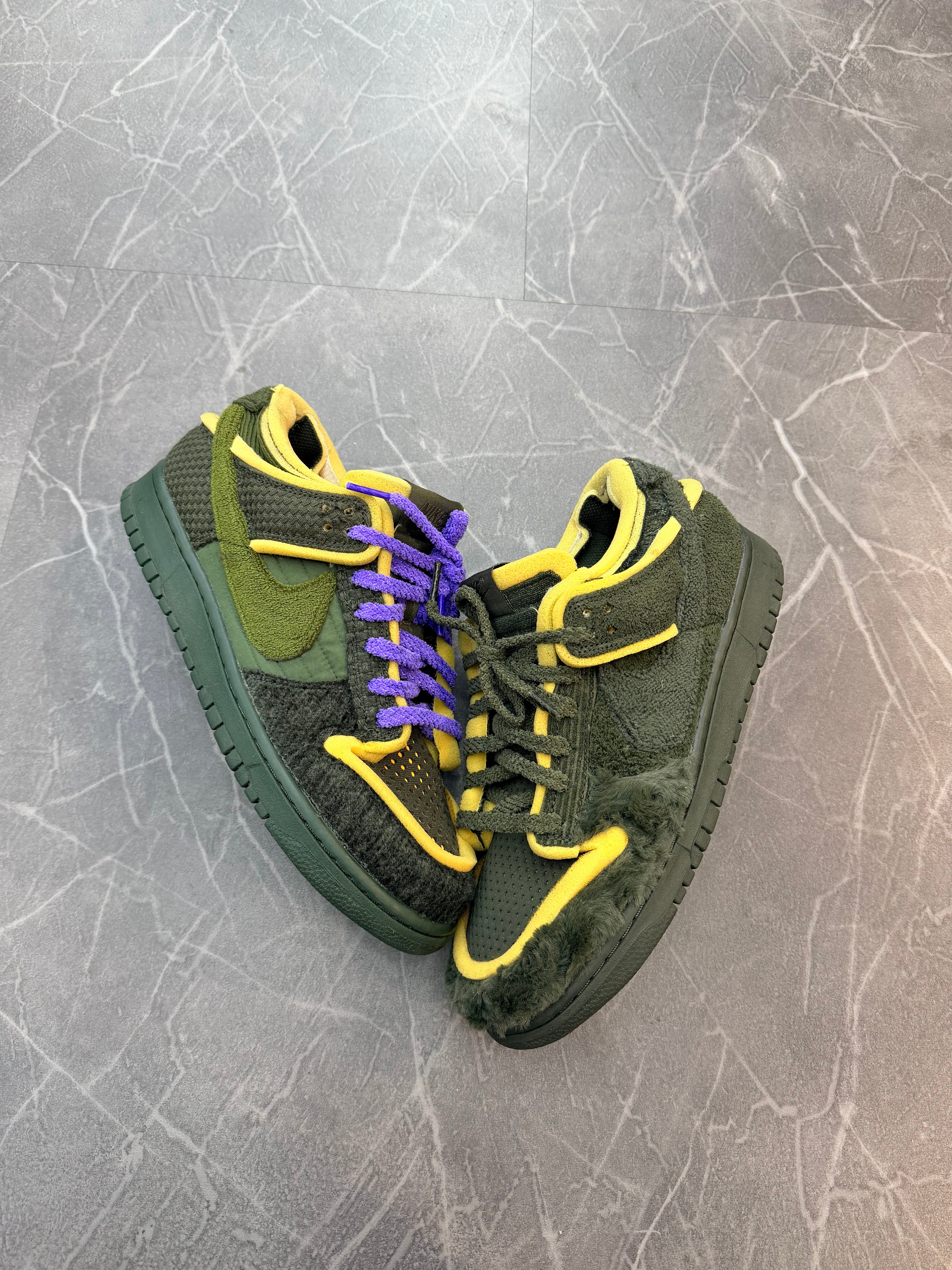 Nike Dunk Low CPFM Swamp Sponge Sequoia