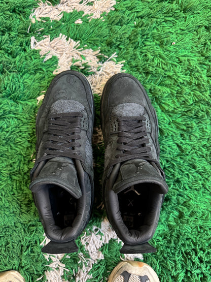 Jordan 4 x Kaws “Black”