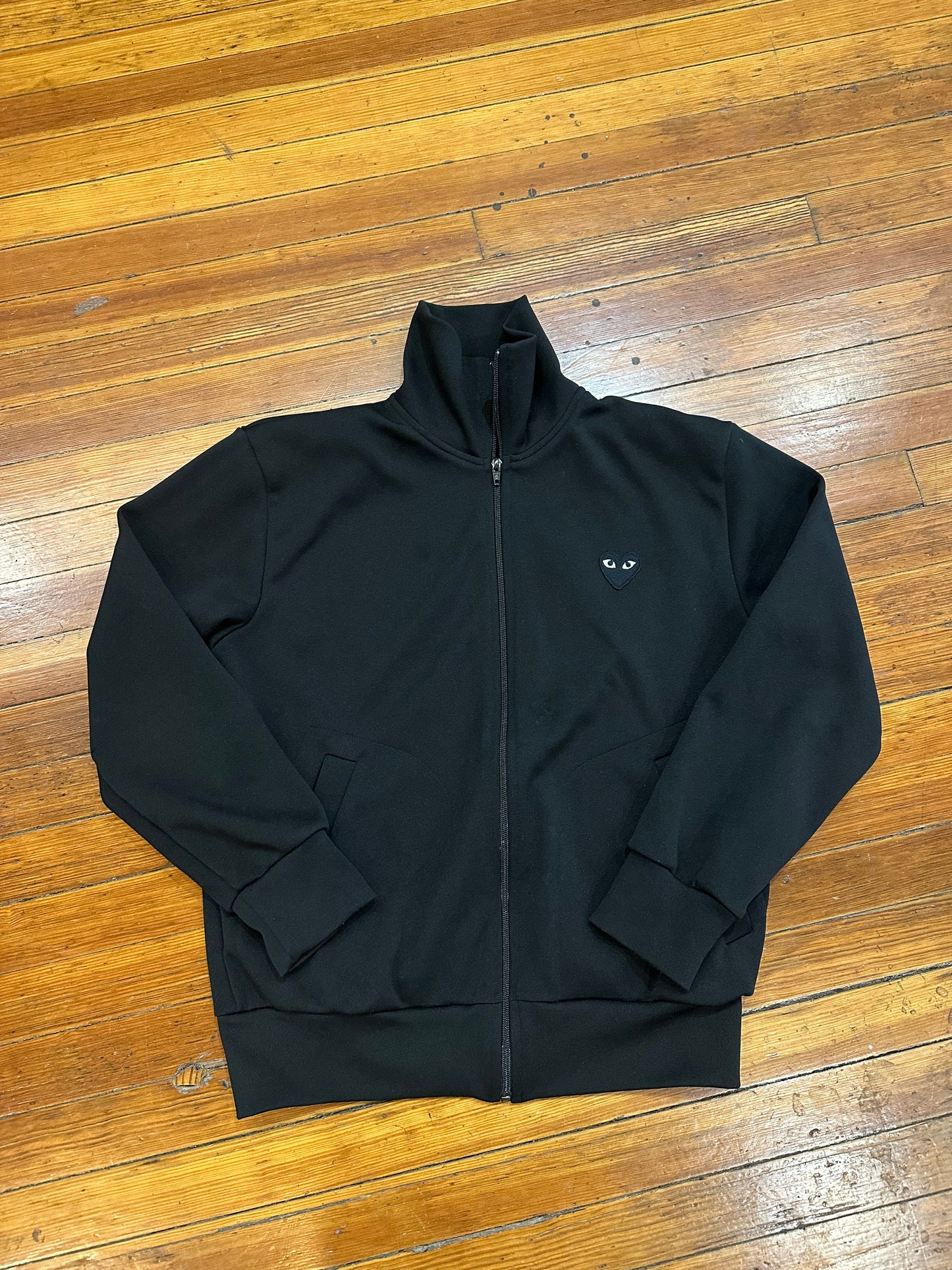 CDG Zip Up Black