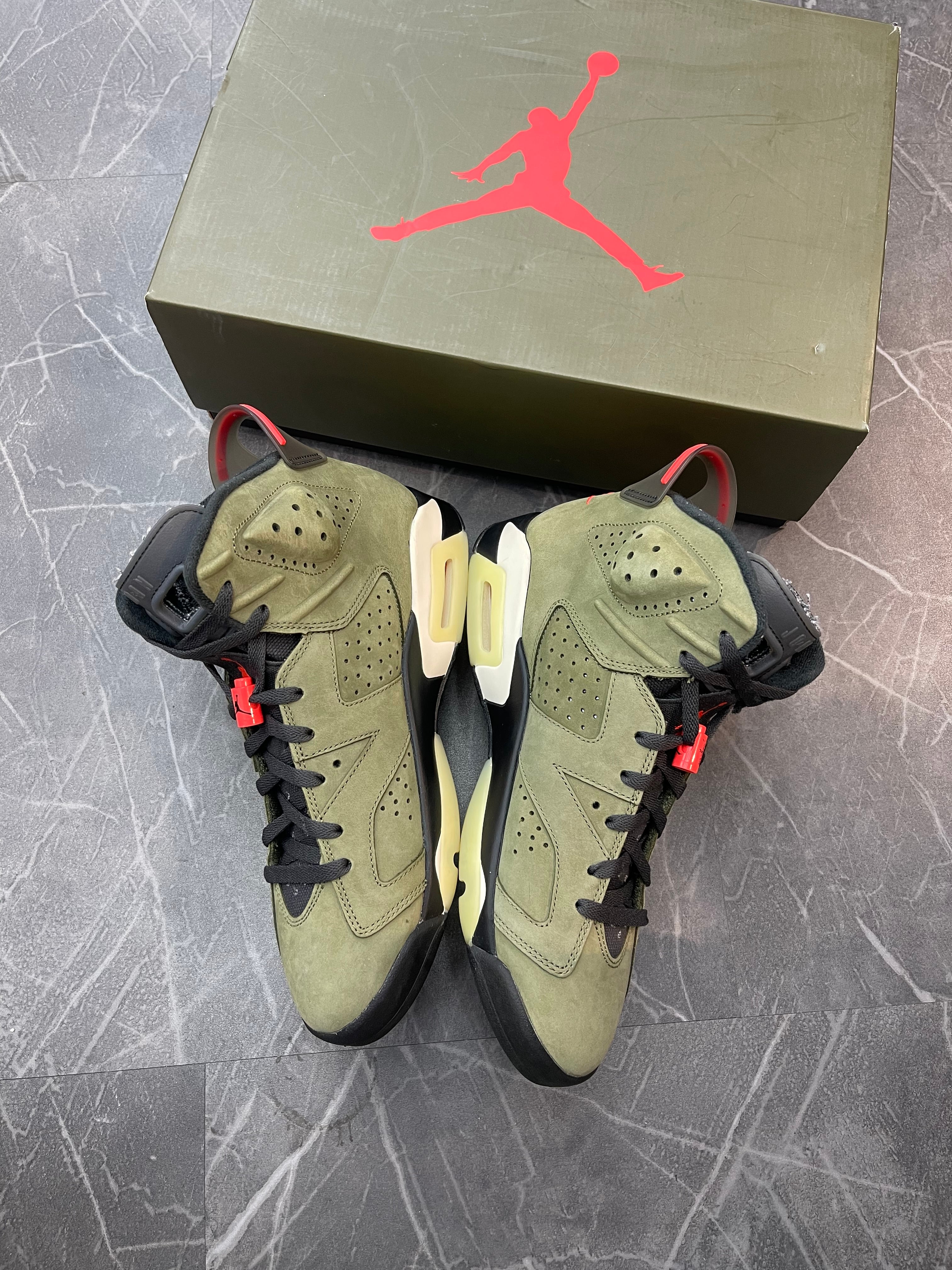 Jordan 6 Travis Scott “Olive”