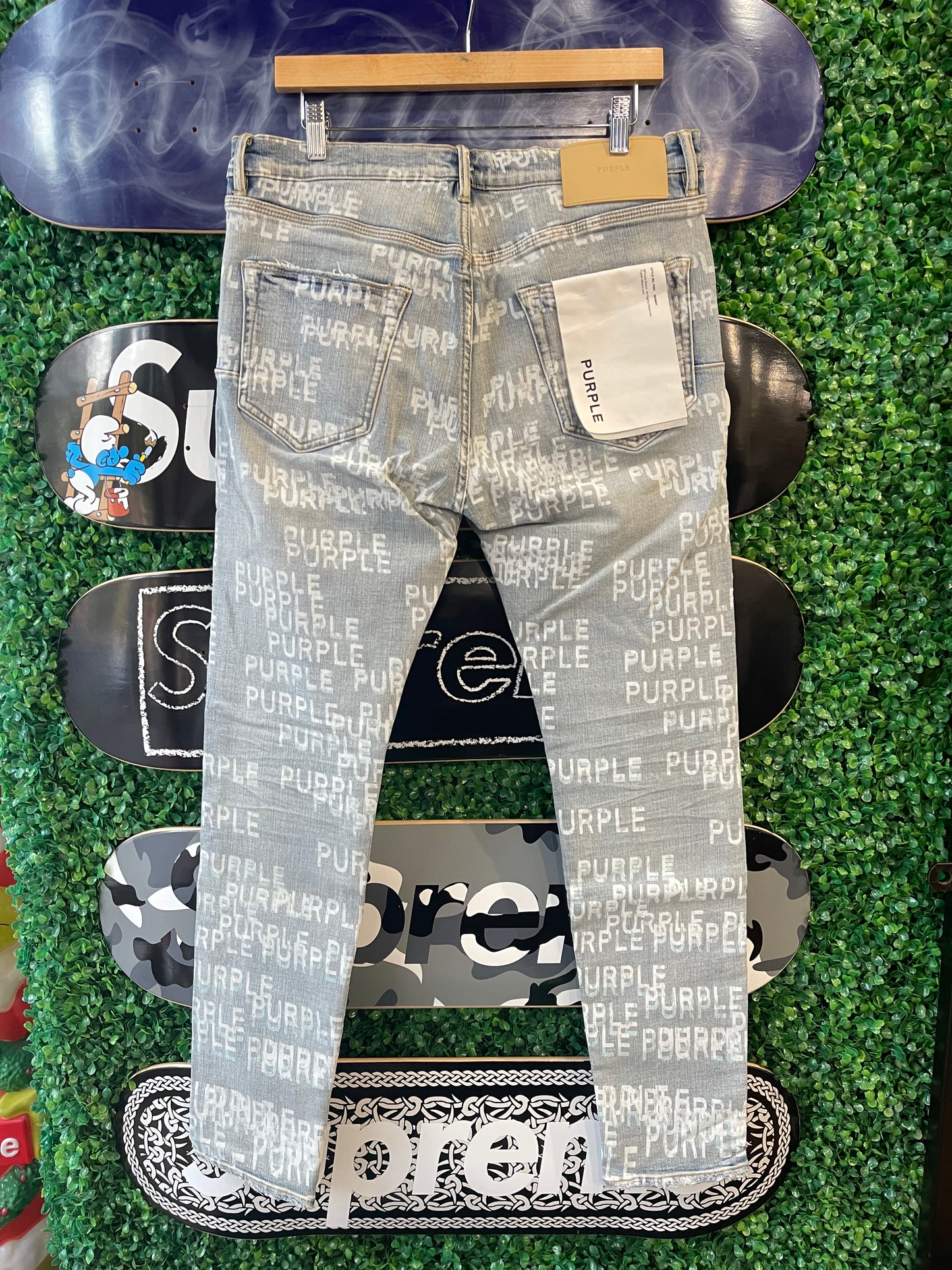 Purple Brand Jeans “Purple Logo Blue” (33)